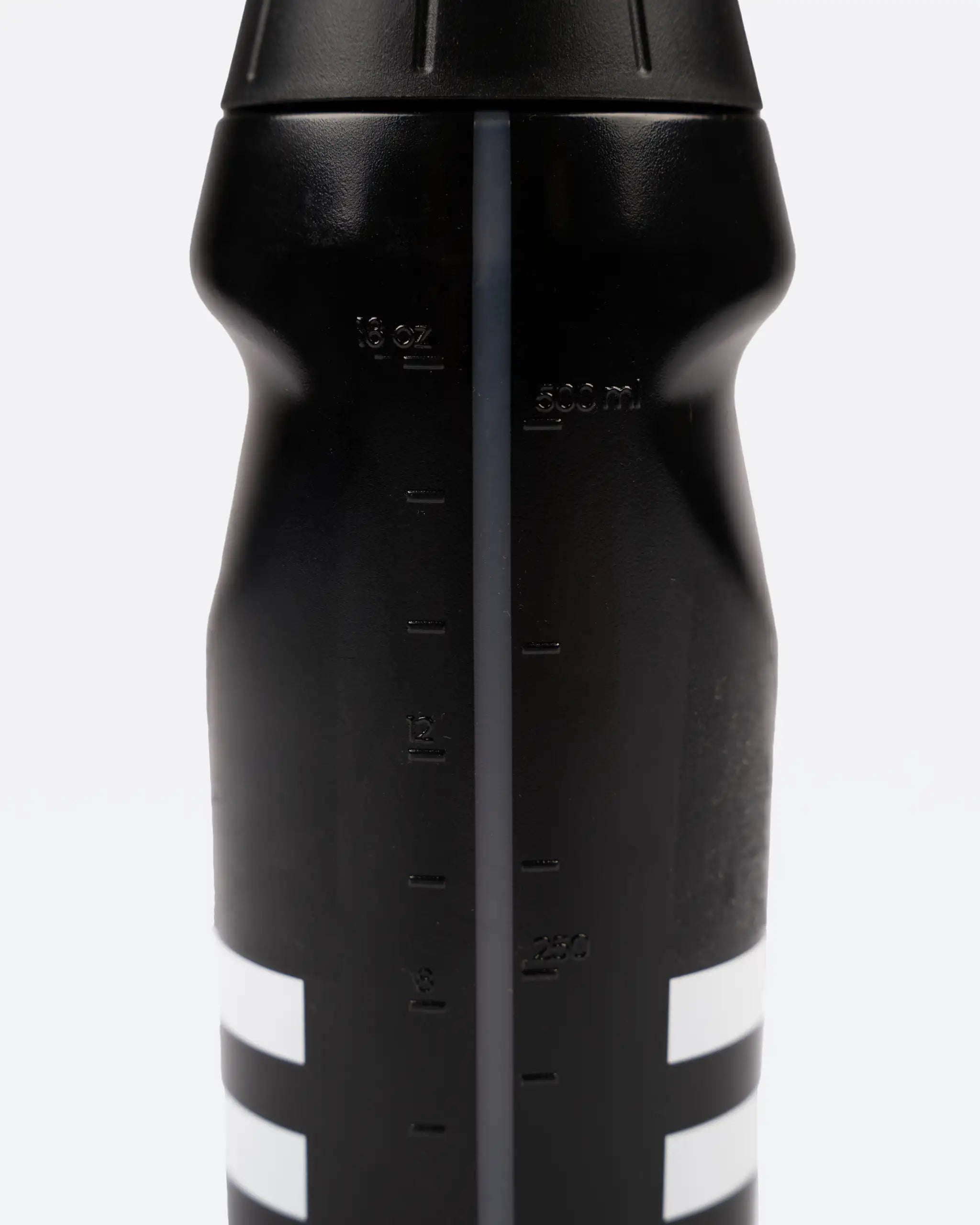 Newcastle United adidas Black 3-Stripe Water Bottle