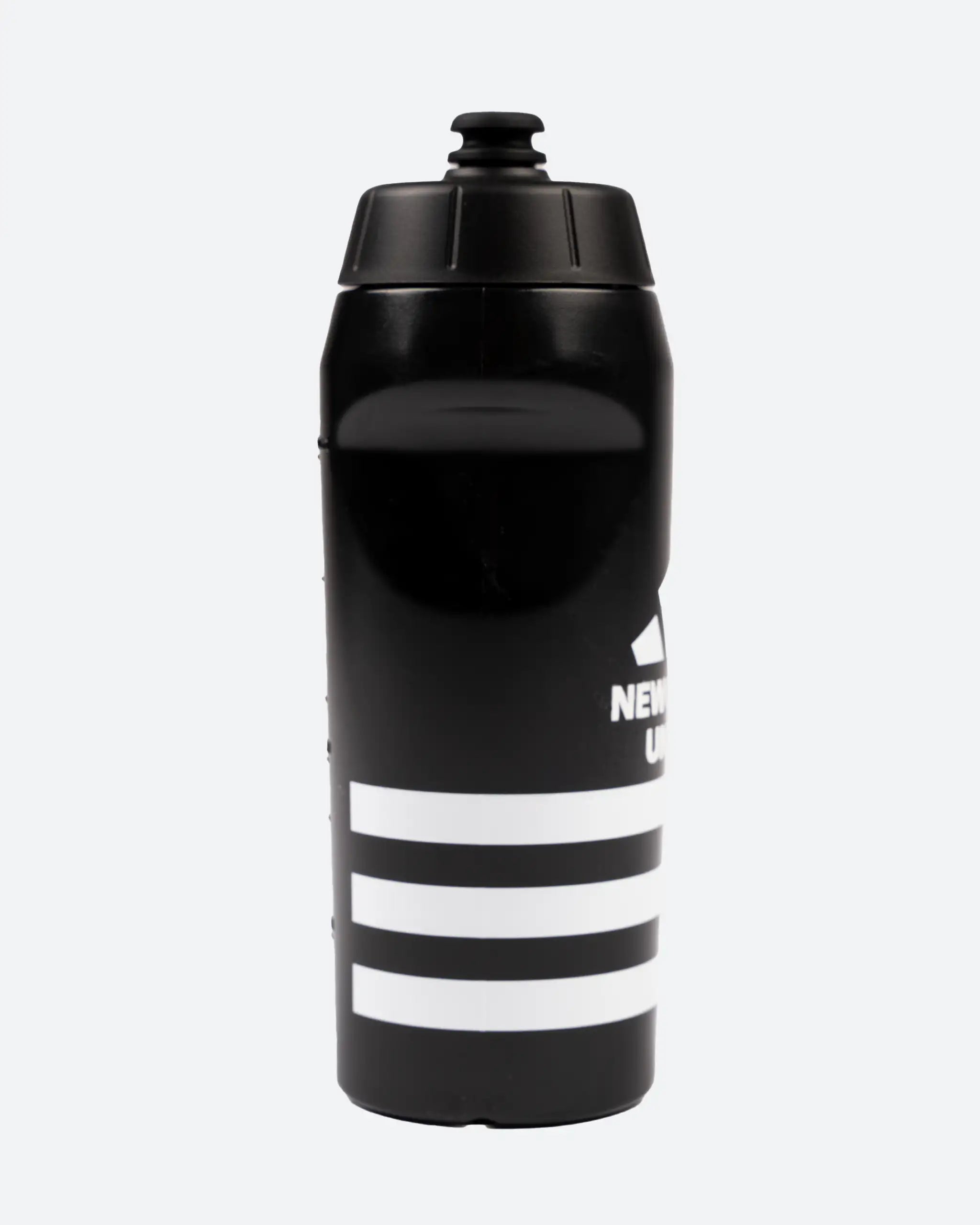 Newcastle United adidas Black 3-Stripe Water Bottle