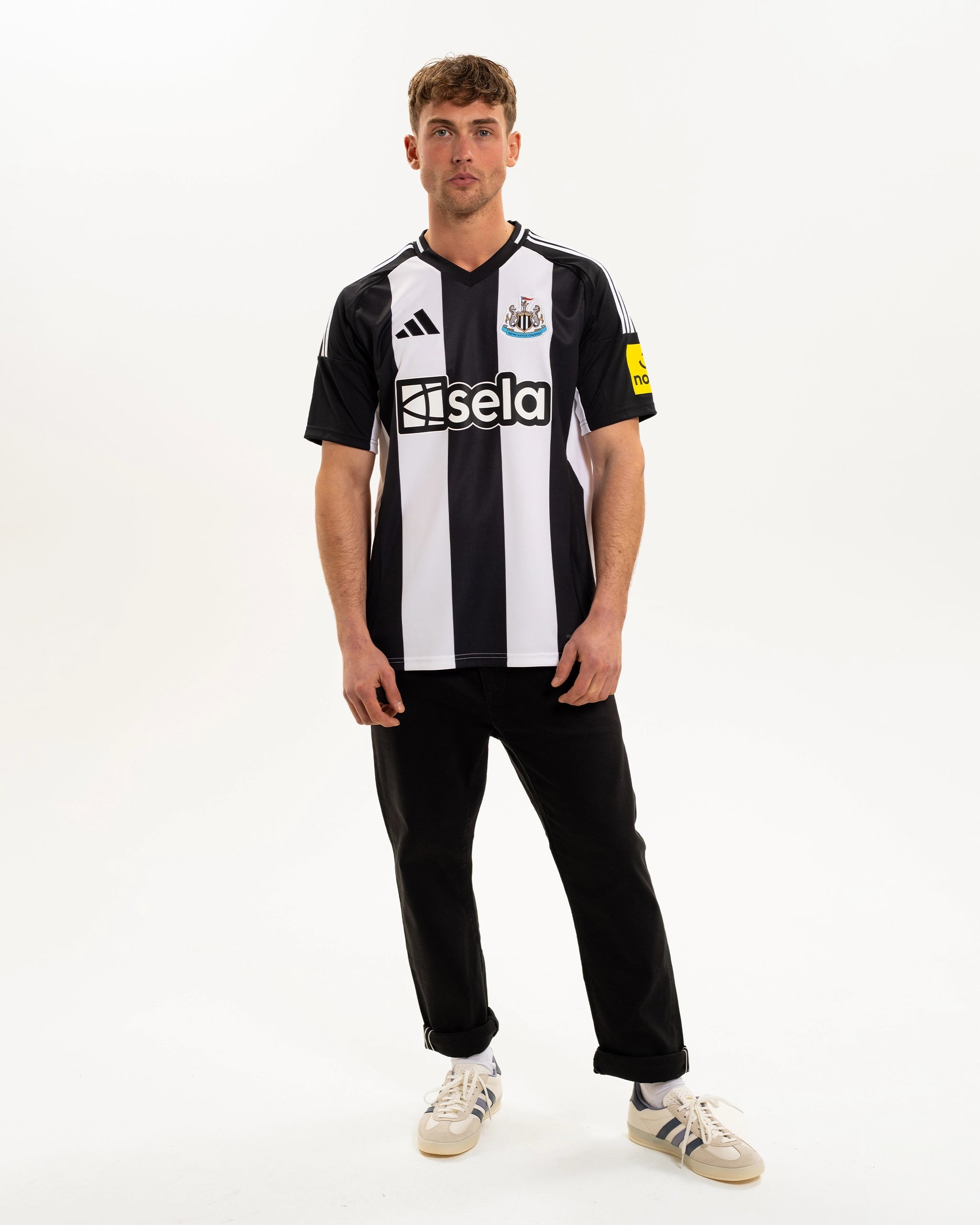 Newcastle United adidas 24/25 Limited Edition Sam Fender Men's Home Shirt