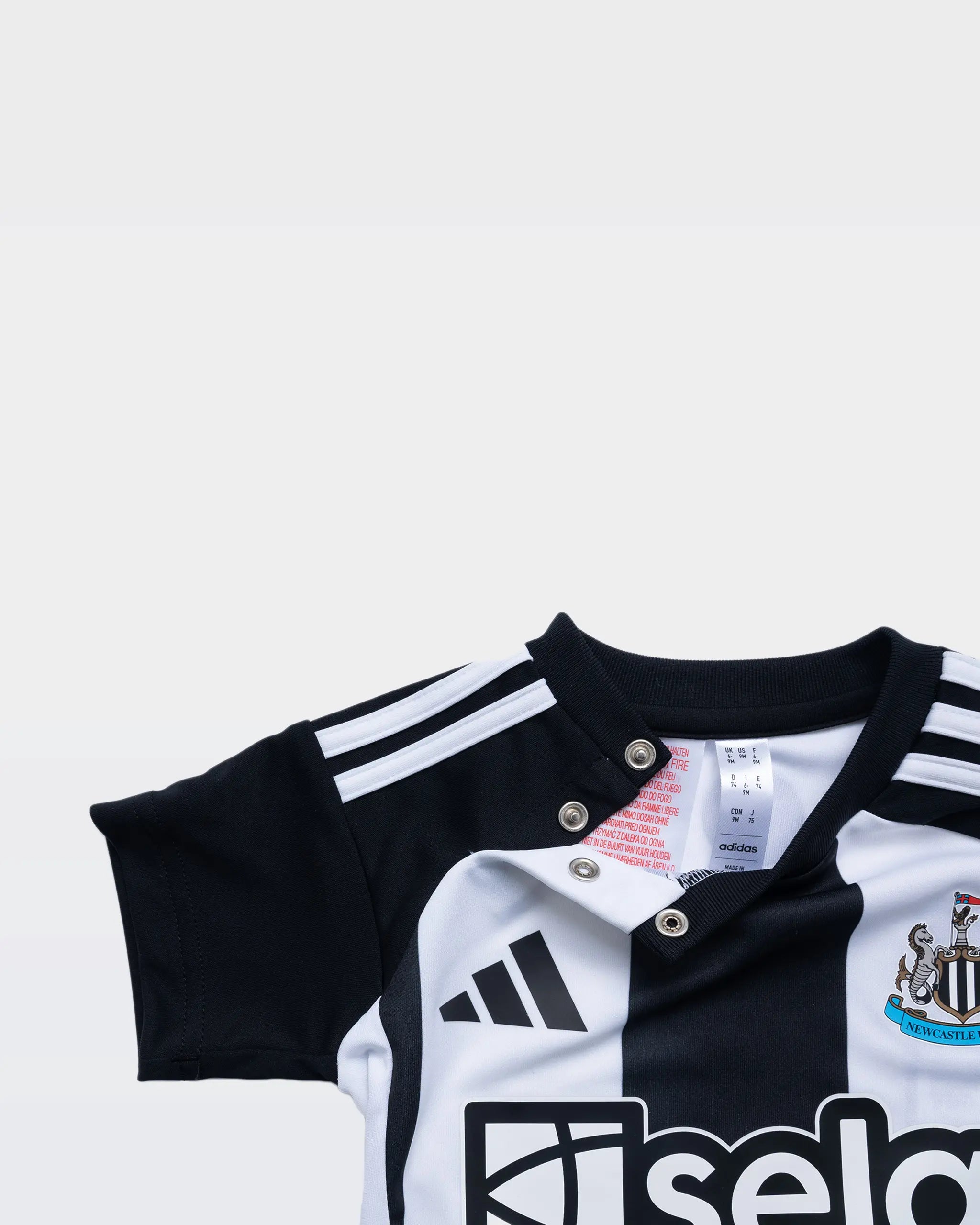 Newcastle United adidas 24/25 Home Baby Kit