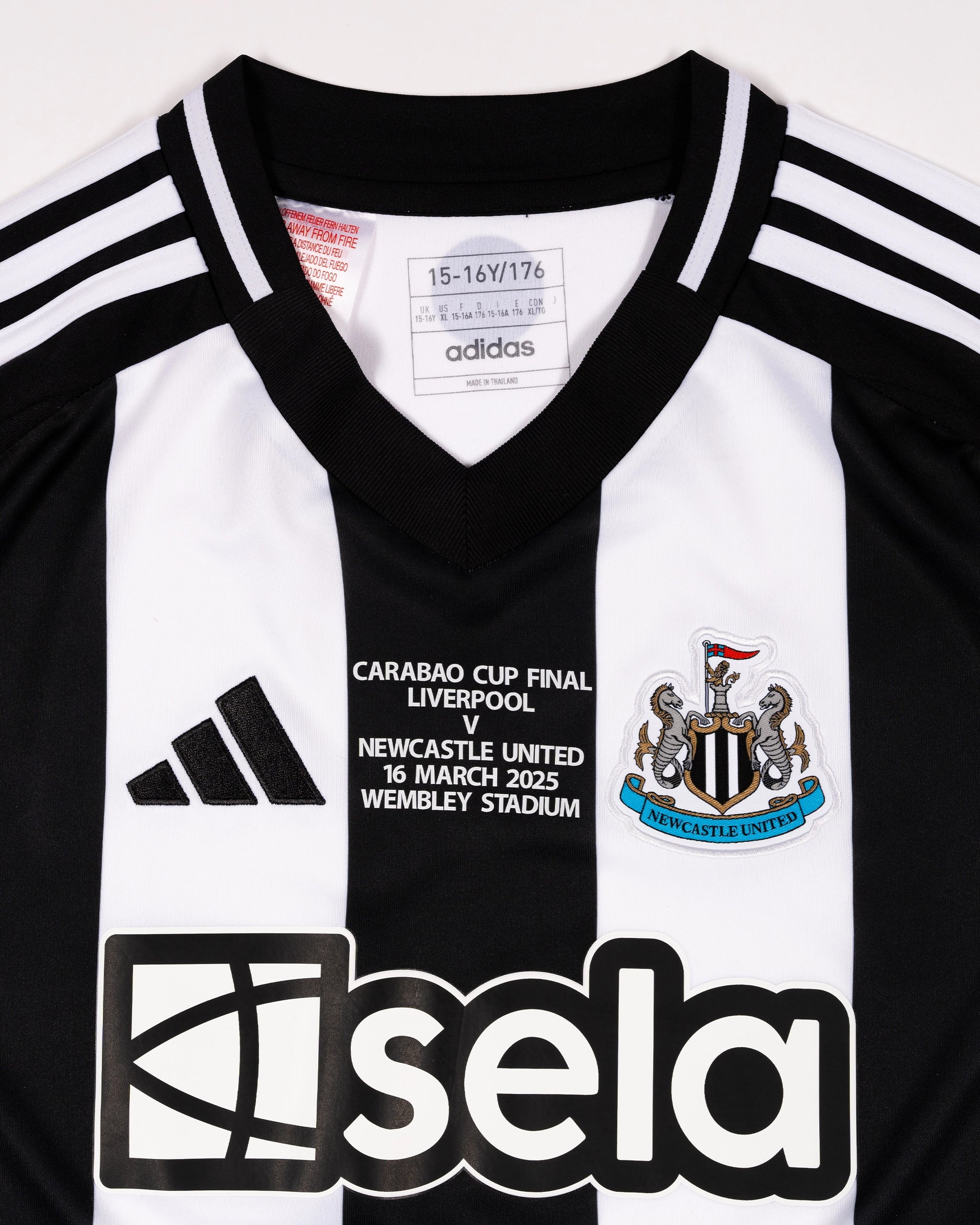 Newcastle United adidas Carabao Cup Final 2025 Special Edition Kids' Shirt