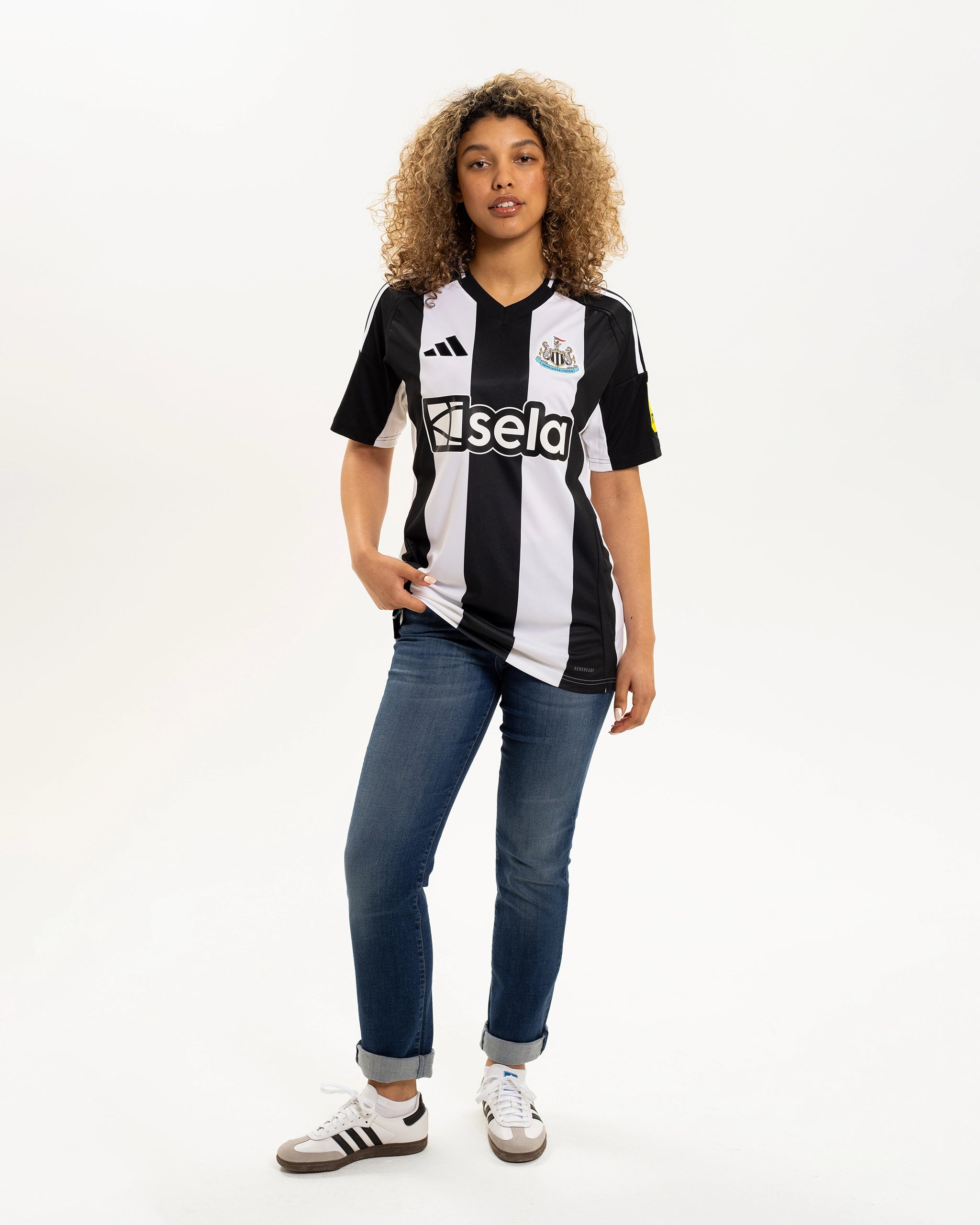 Newcastle United adidas 24/25 Limited Edition Sam Fender Women's Home Shirt