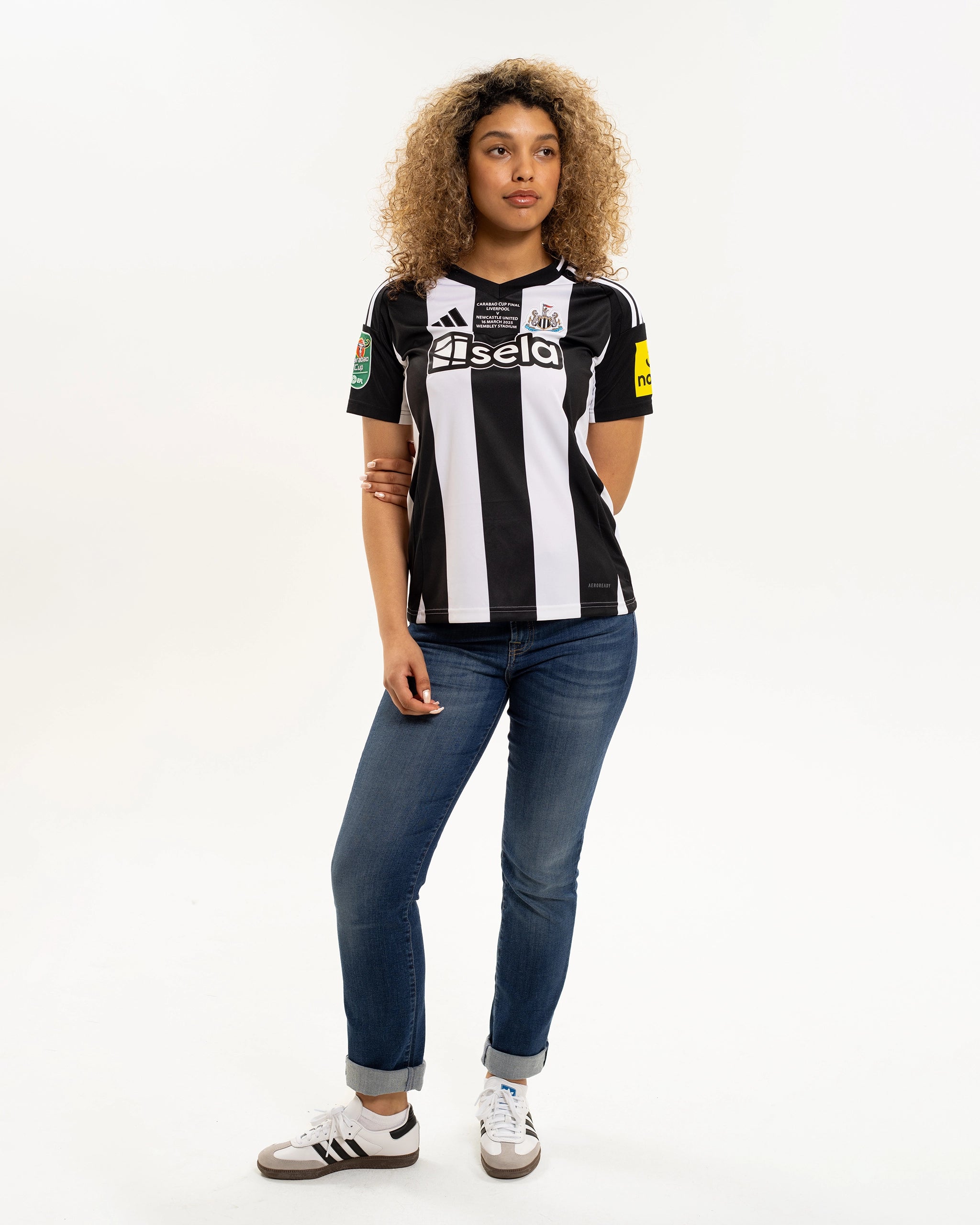 Newcastle United adidas Women's Carabao Cup 2025 Winners Shirt