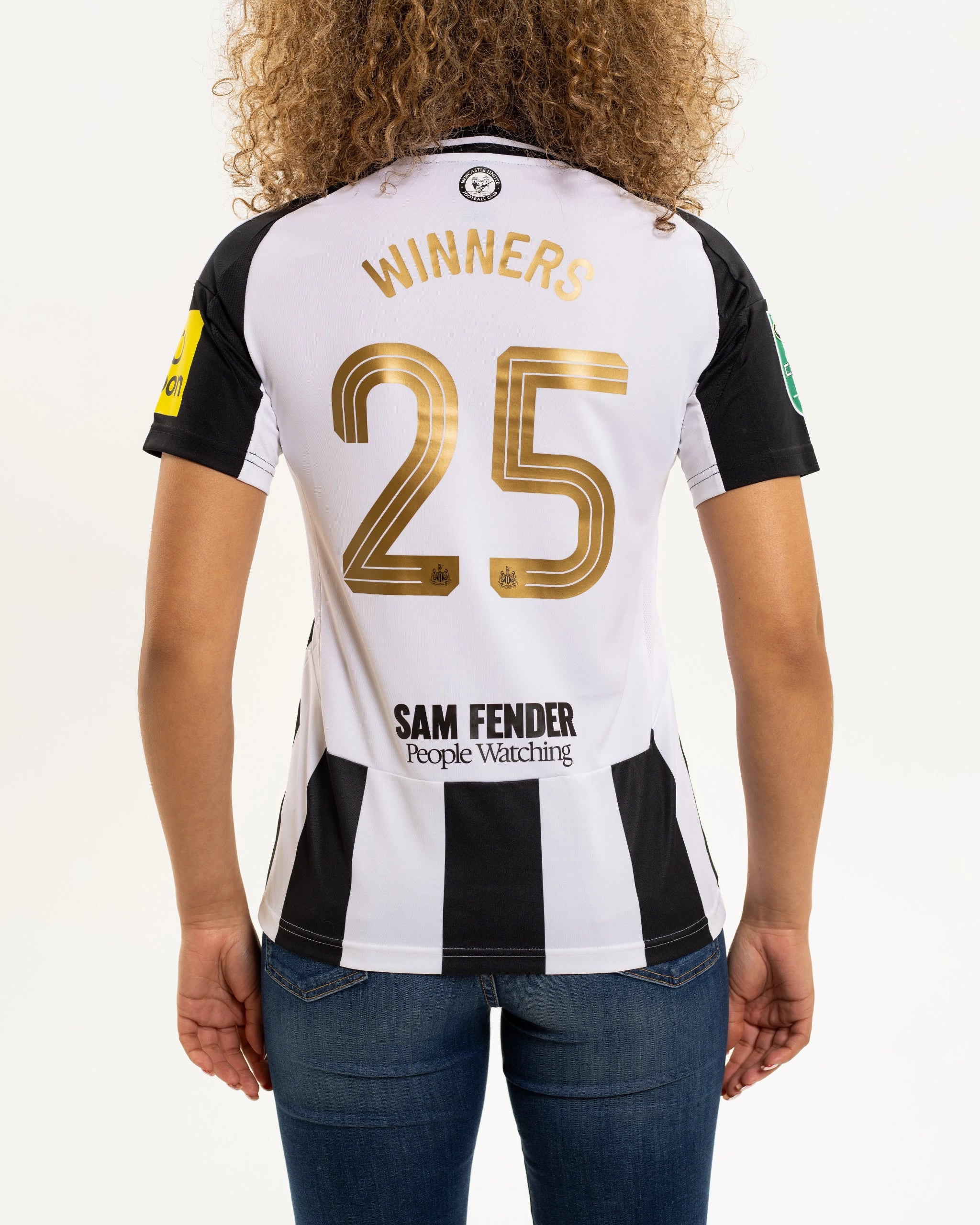 Newcastle United adidas Women's Carabao Cup 2025 Winners Shirt