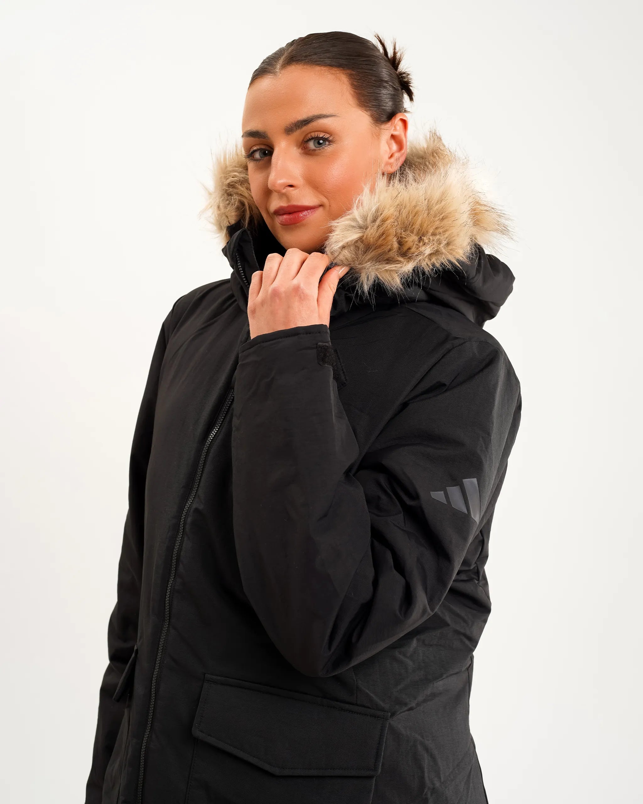Newcastle United adidas Women s Paveric Fur Parka