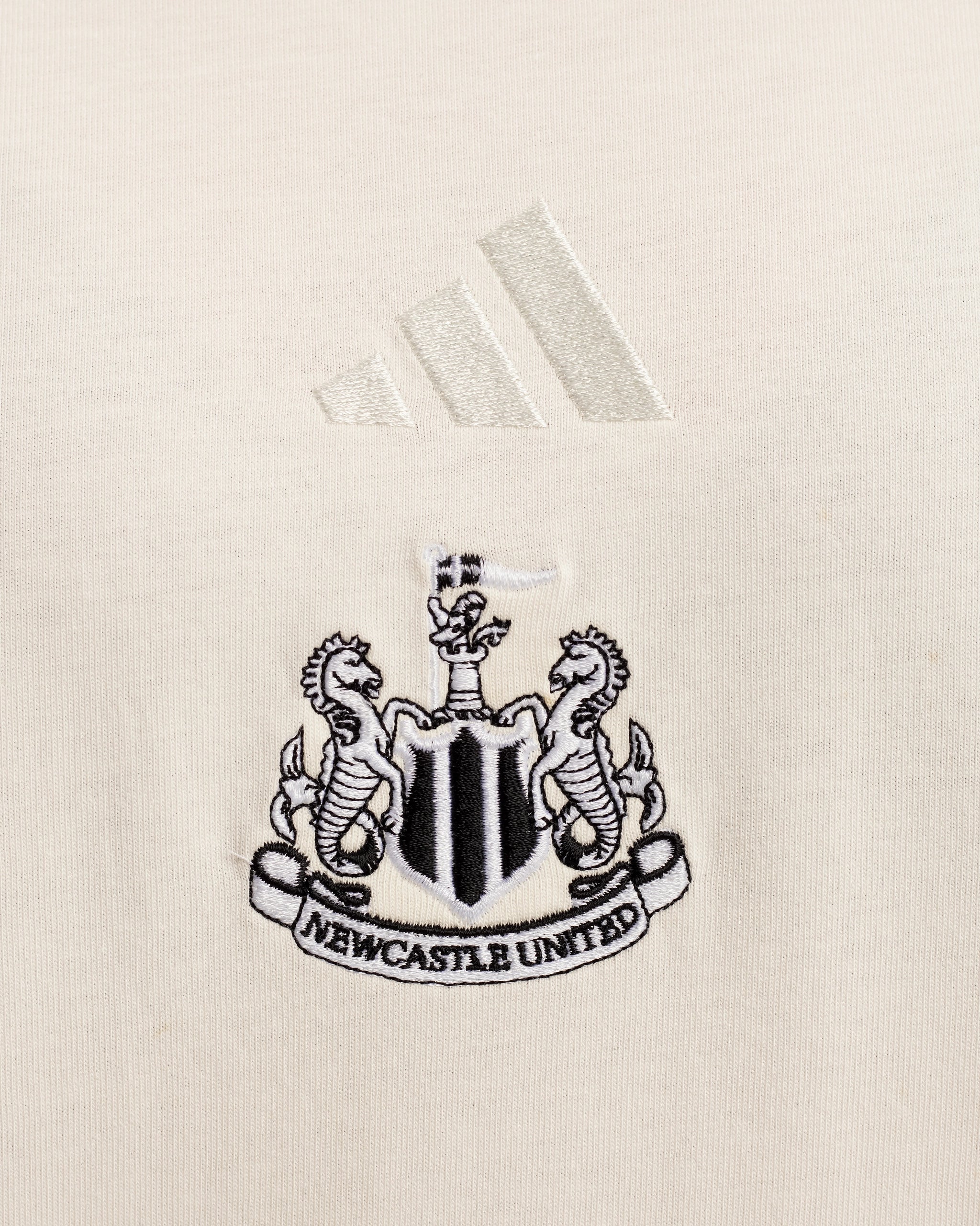 Newcastle United adidas Women's All SZN Off White Loose Tee