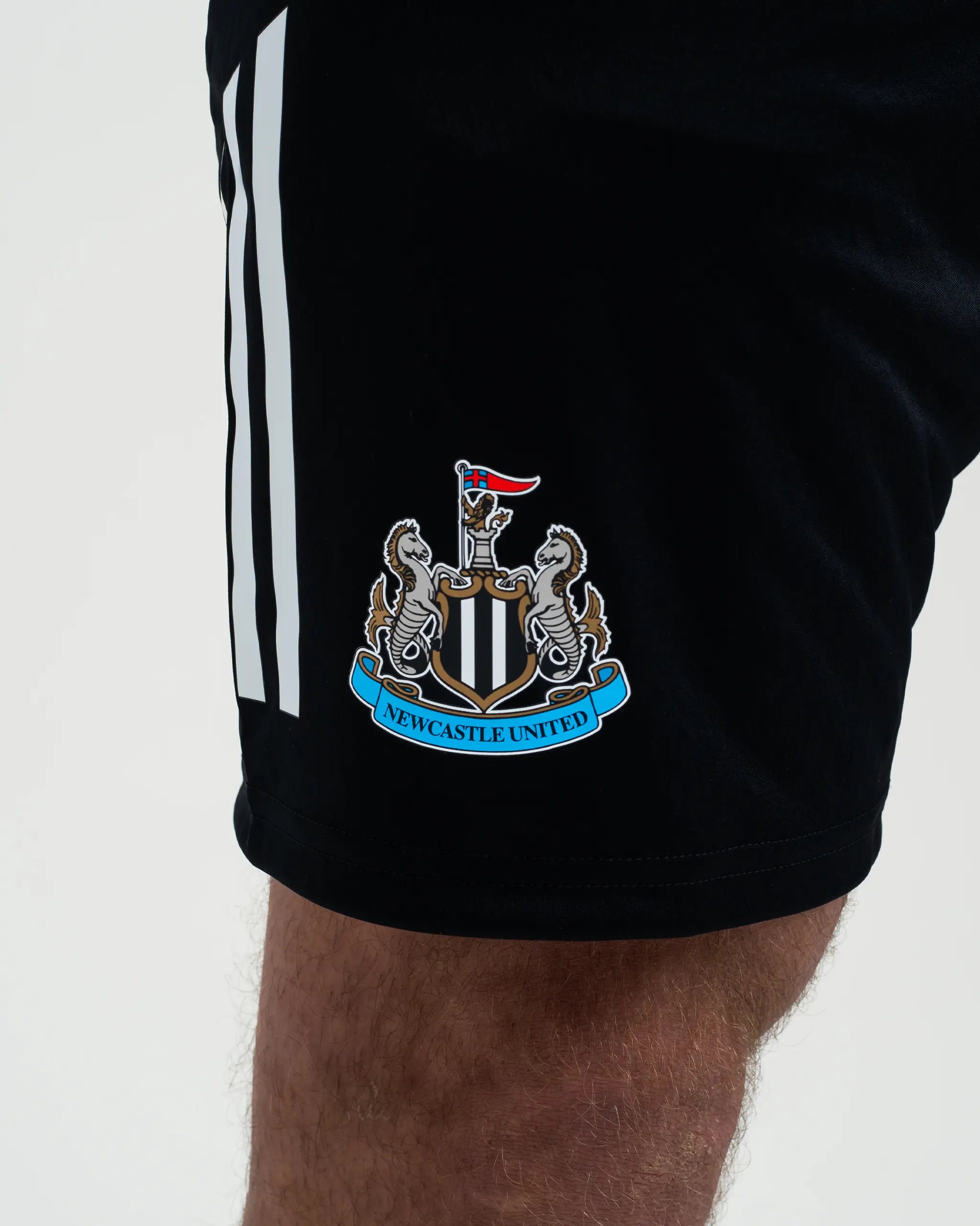 Newcastle United adidas Black 24/25 Players' Training Shorts