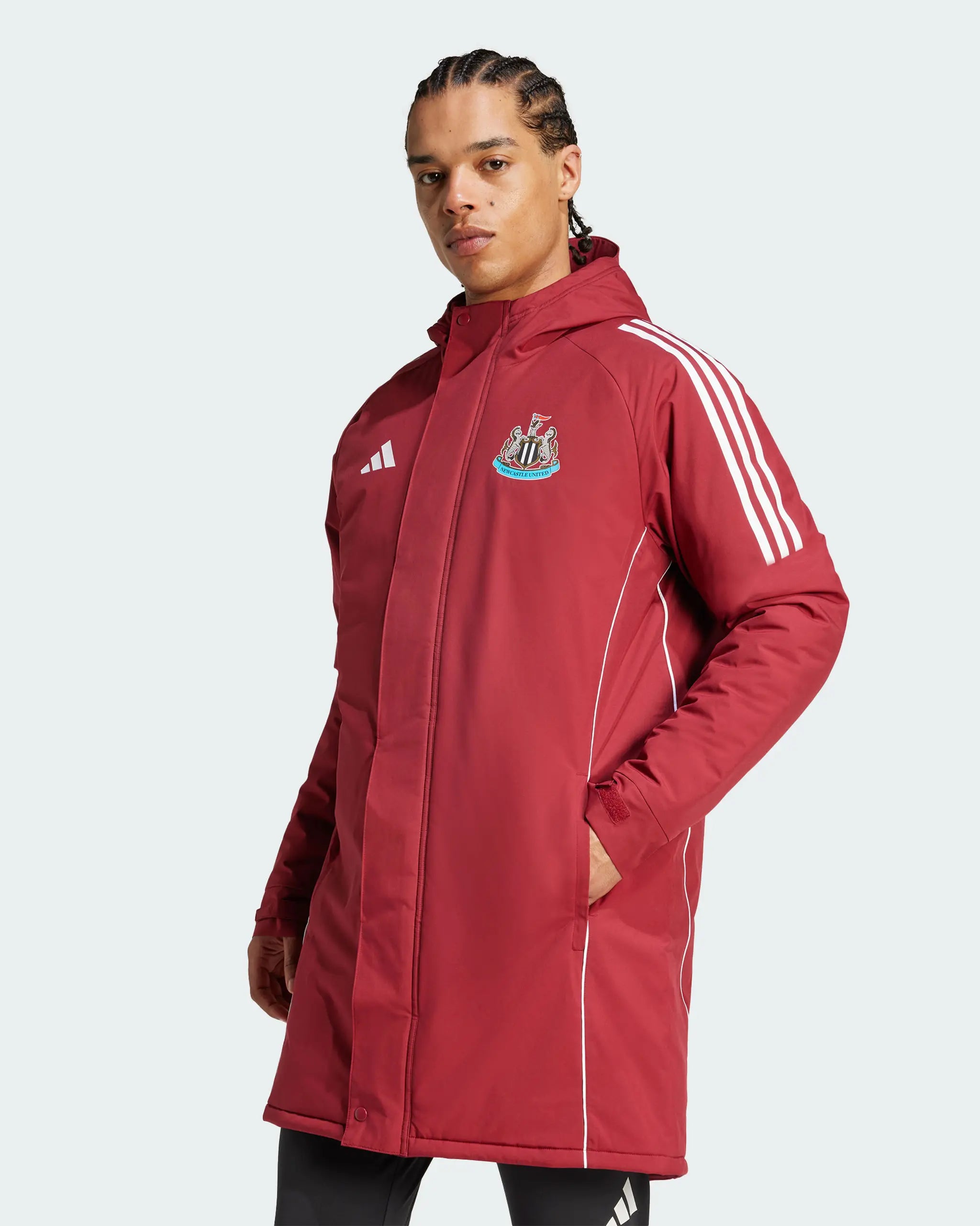 Parka de football adidas hot sale