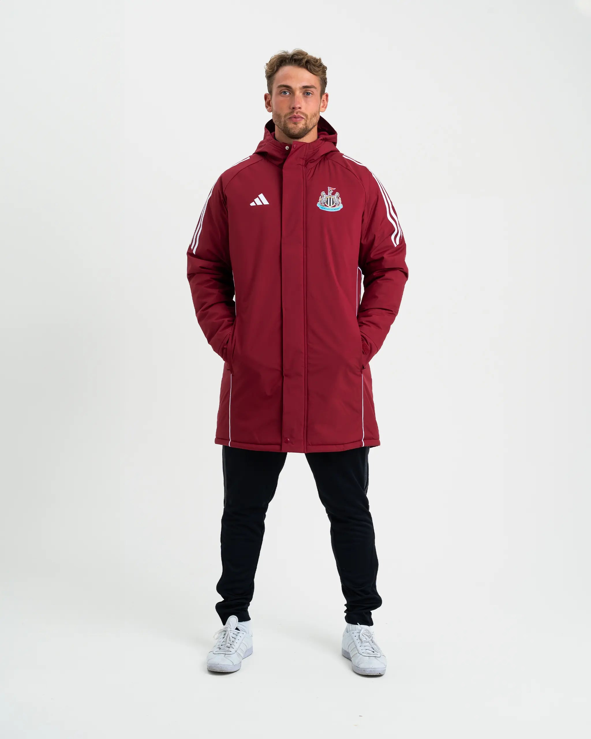 Newcastle United adidas 24 25 Players Stadium Parka