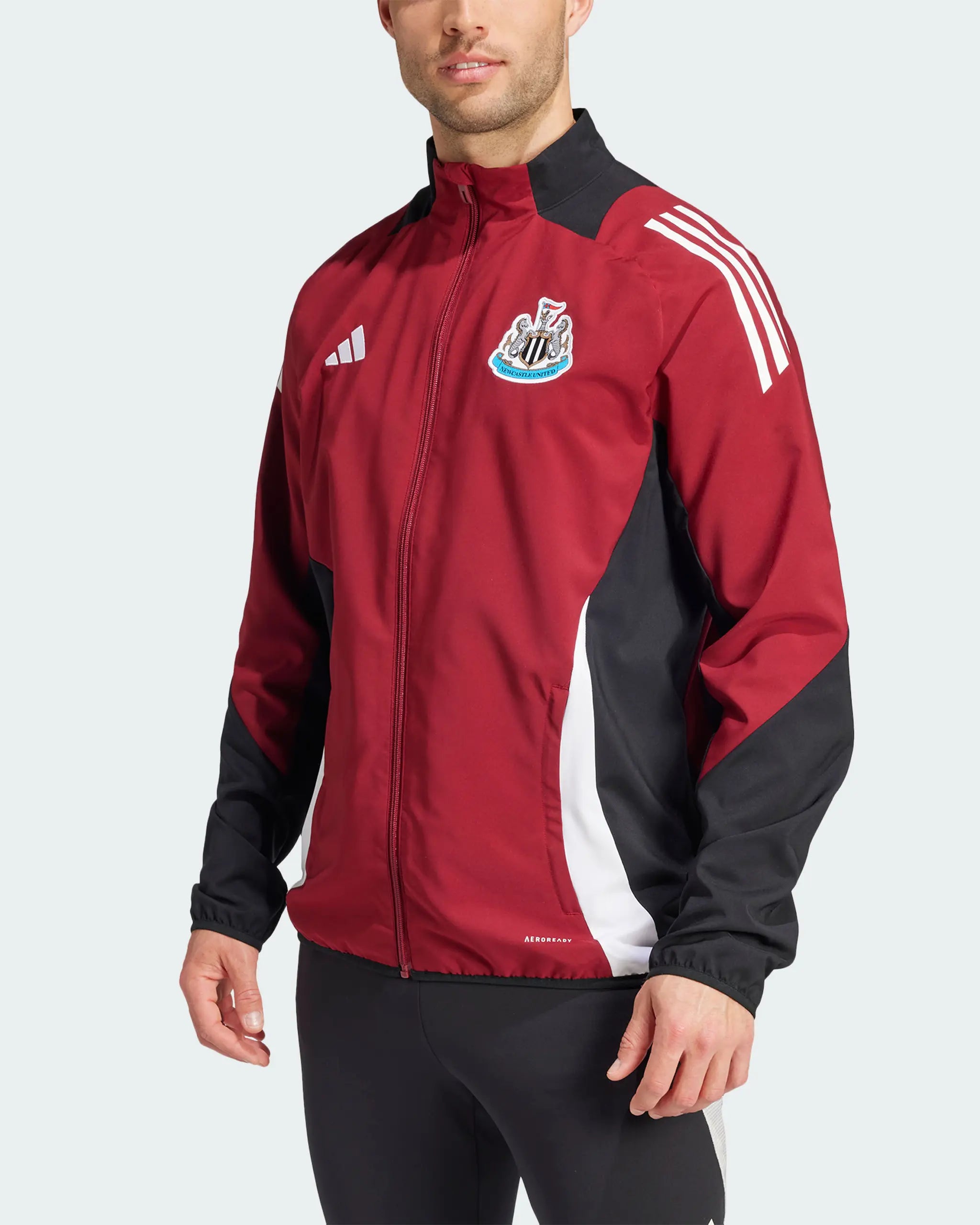 Newcastle United adidas 24 25 Players Presentation Jacket