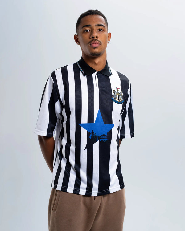 Newcastle United Retro 1990 Home Shirt