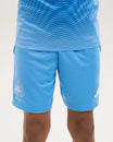 Newcastle United adidas Kids' 25/26 Blue Goalkeeper Shorts