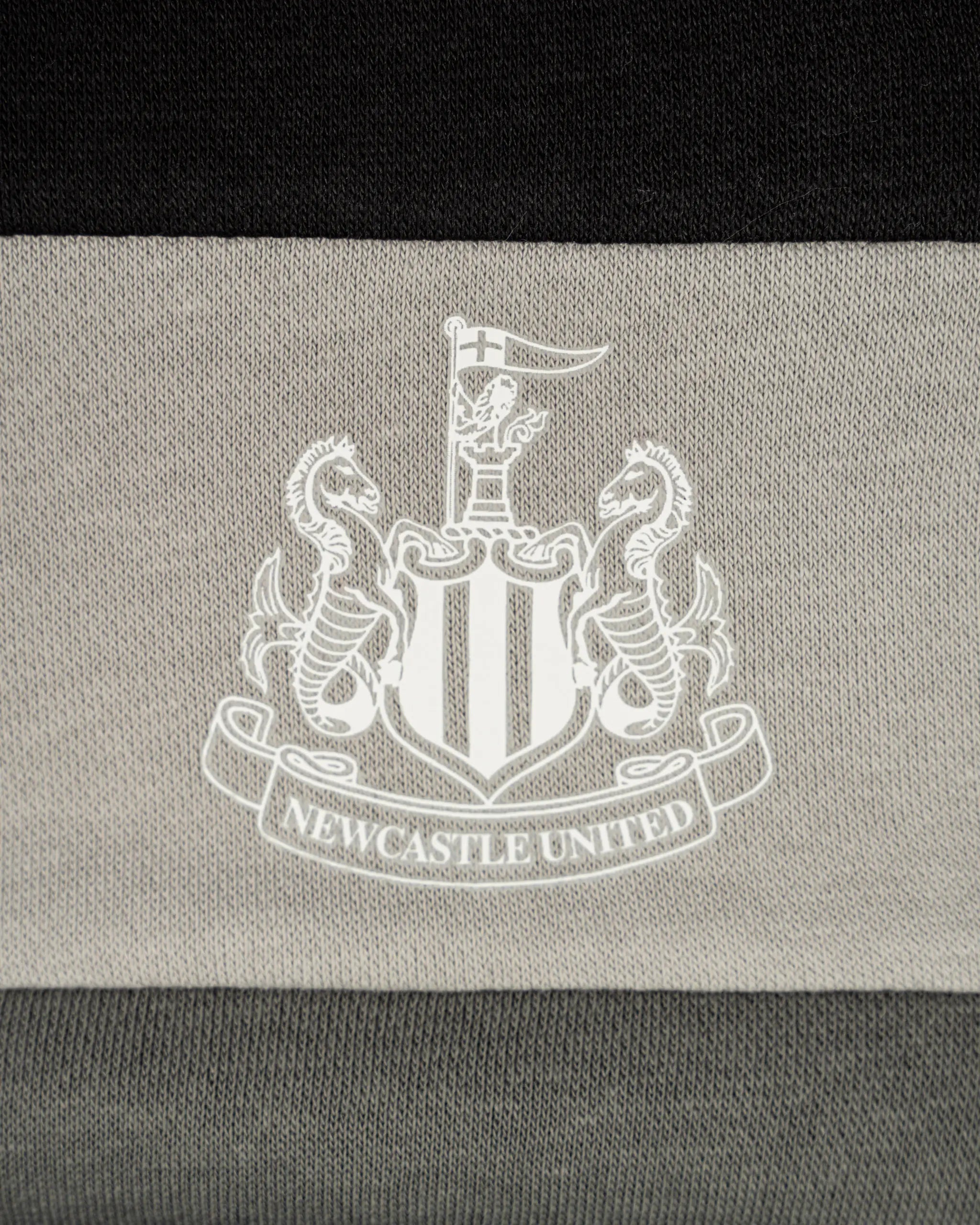 Newcastle United adidas Kids' Black Panel Hoodie