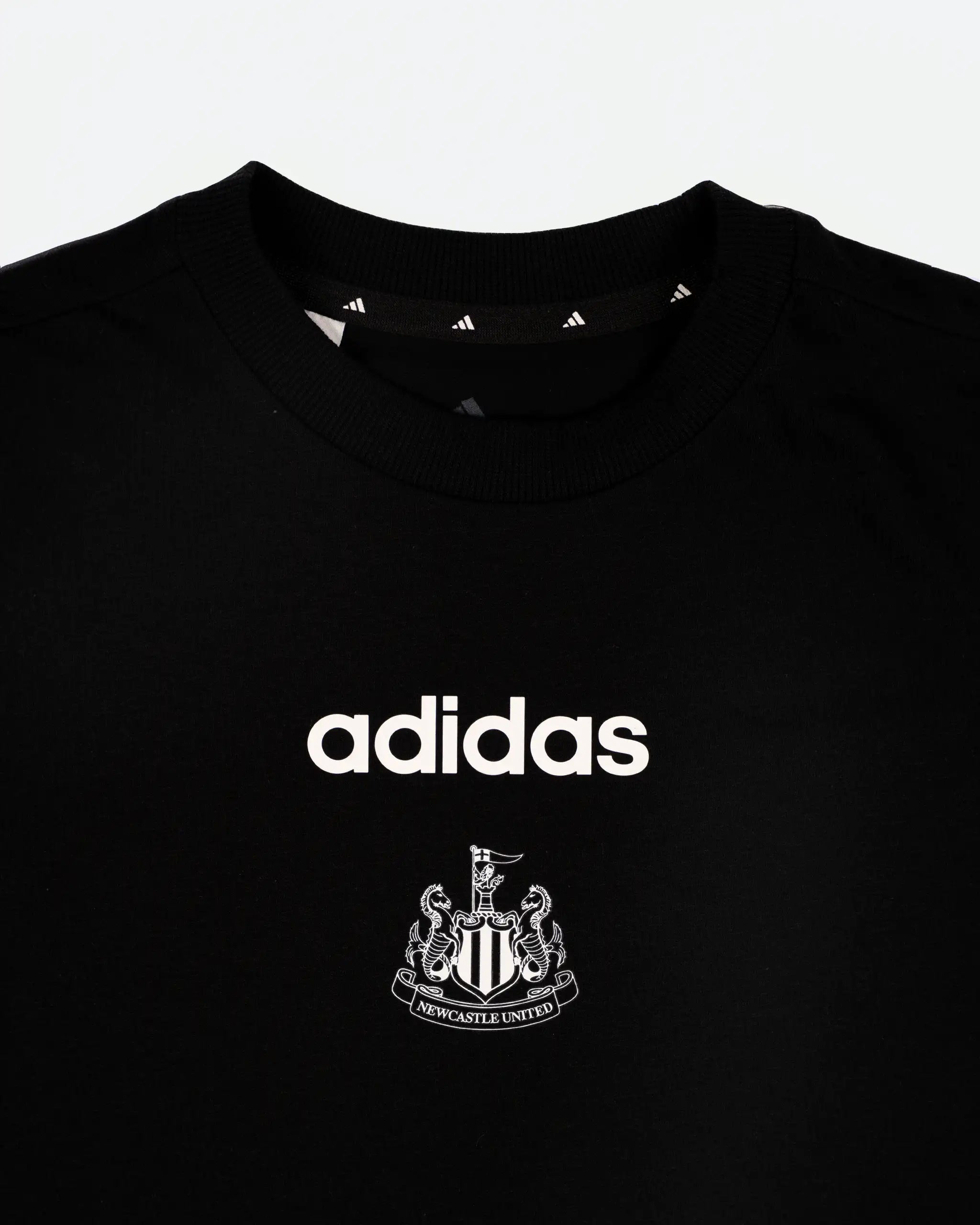 Newcastle United adidas Kids' Black Tee