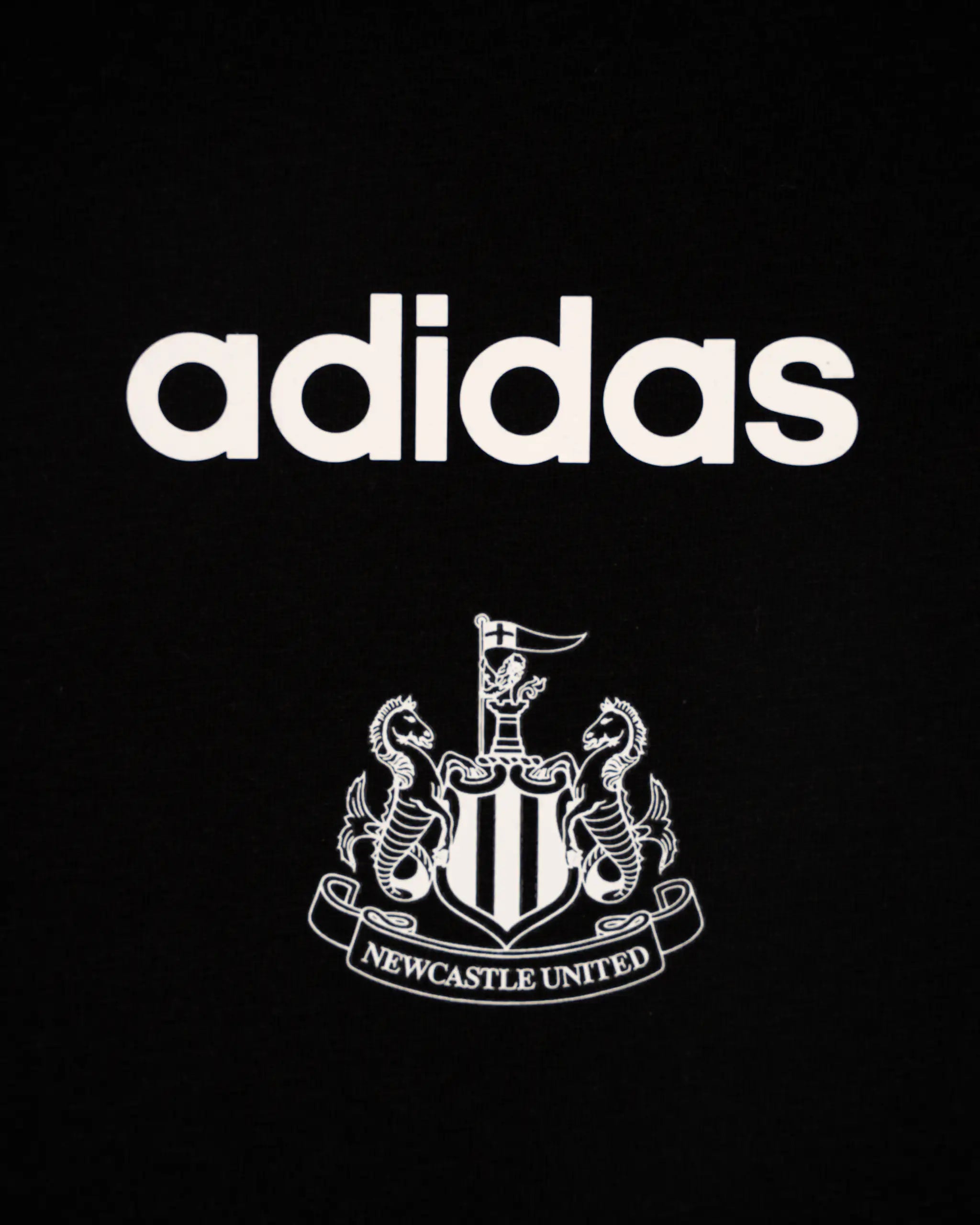 Newcastle United adidas Kids' Black Tee