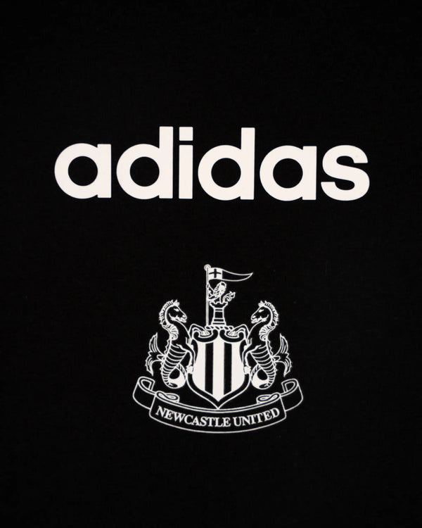 Newcastle United adidas Kids' Black Tee