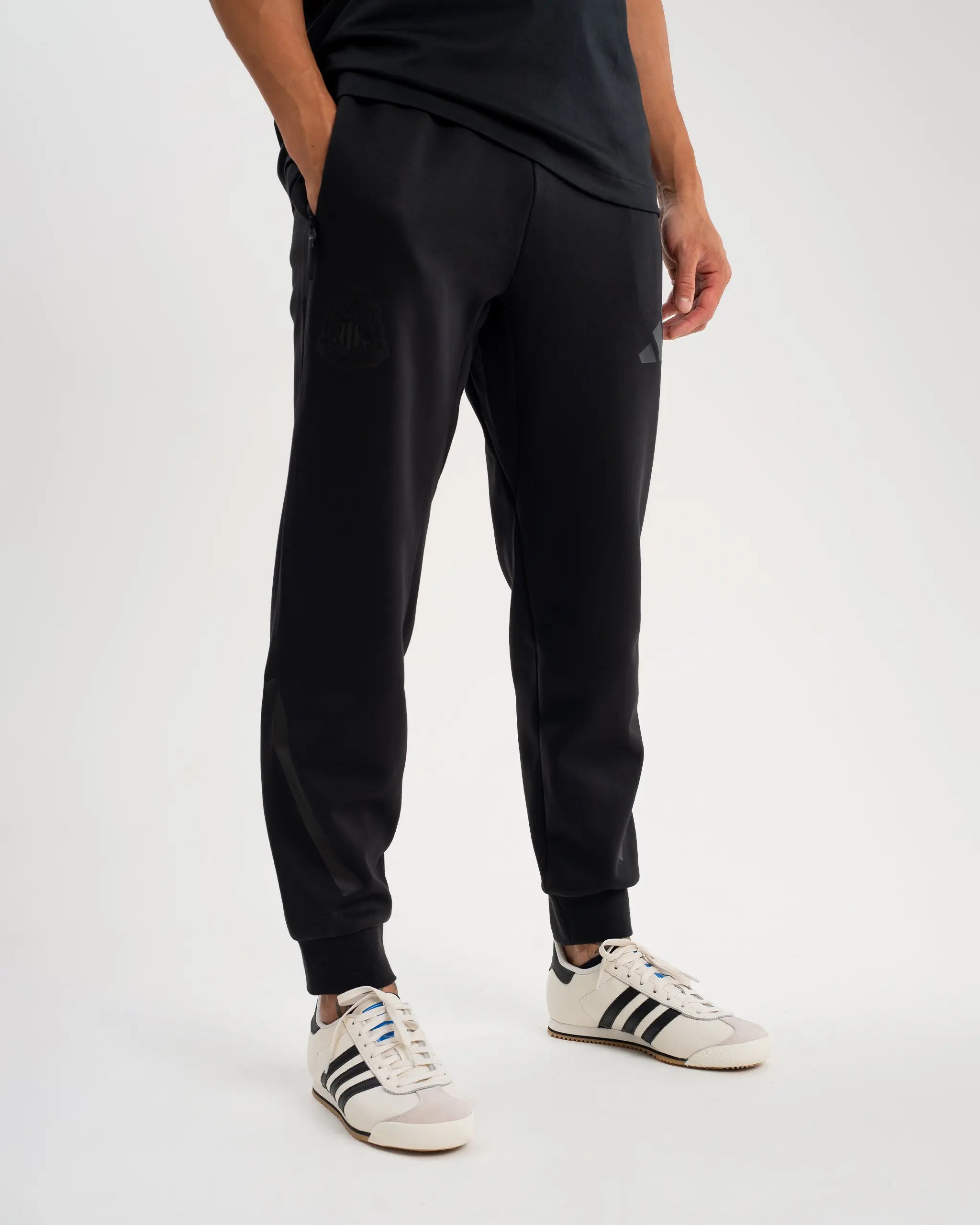 Mens black adidas tracksuit online