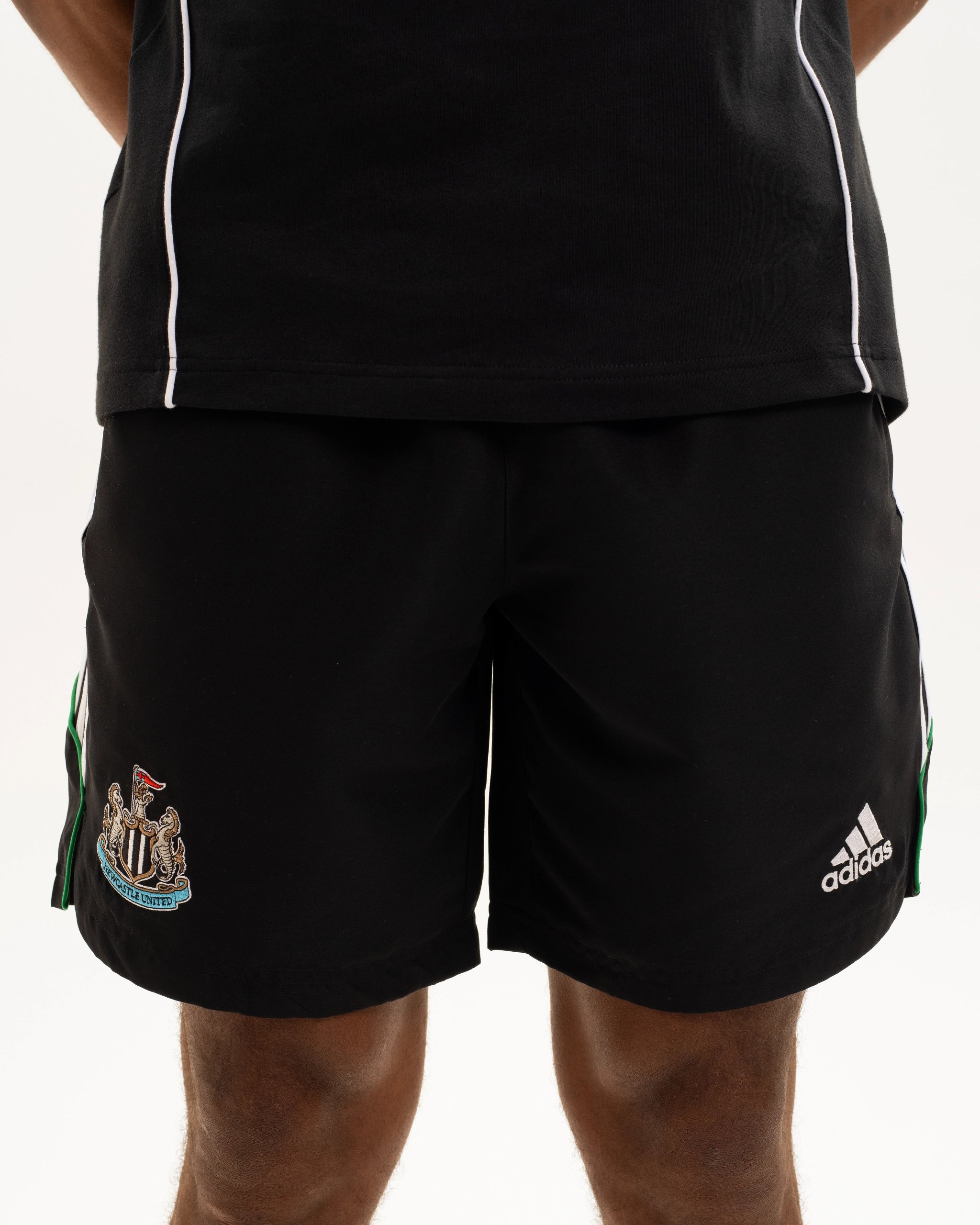Newcastle United adidas Men's Urban Purist Black Shorts