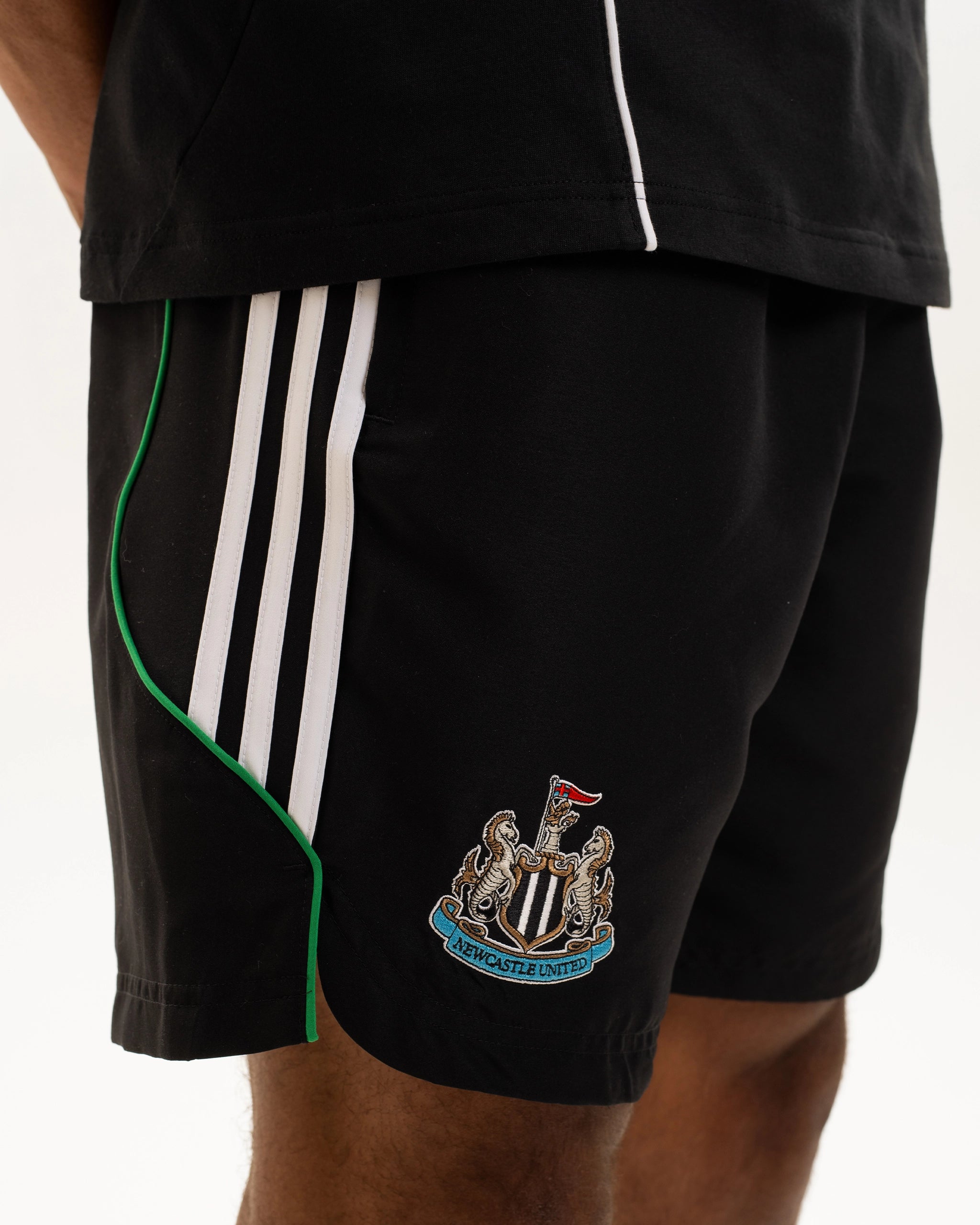 Newcastle United adidas Men's Urban Purist Black Shorts