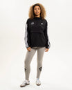 Newcastle United adidas Women's 3-Stripe Overhead 1/2 Zip Windbreaker Jacket