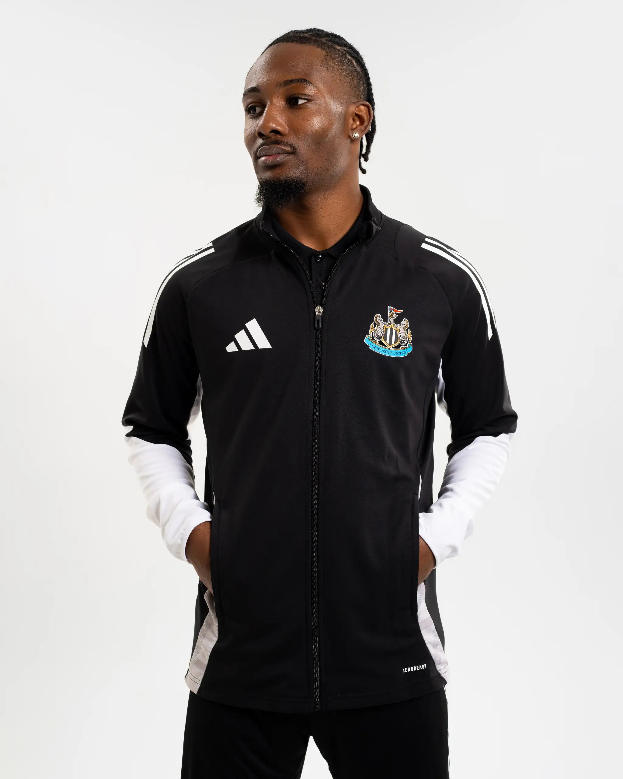 Newcastle United adidas 24/25 Black Training Jacket