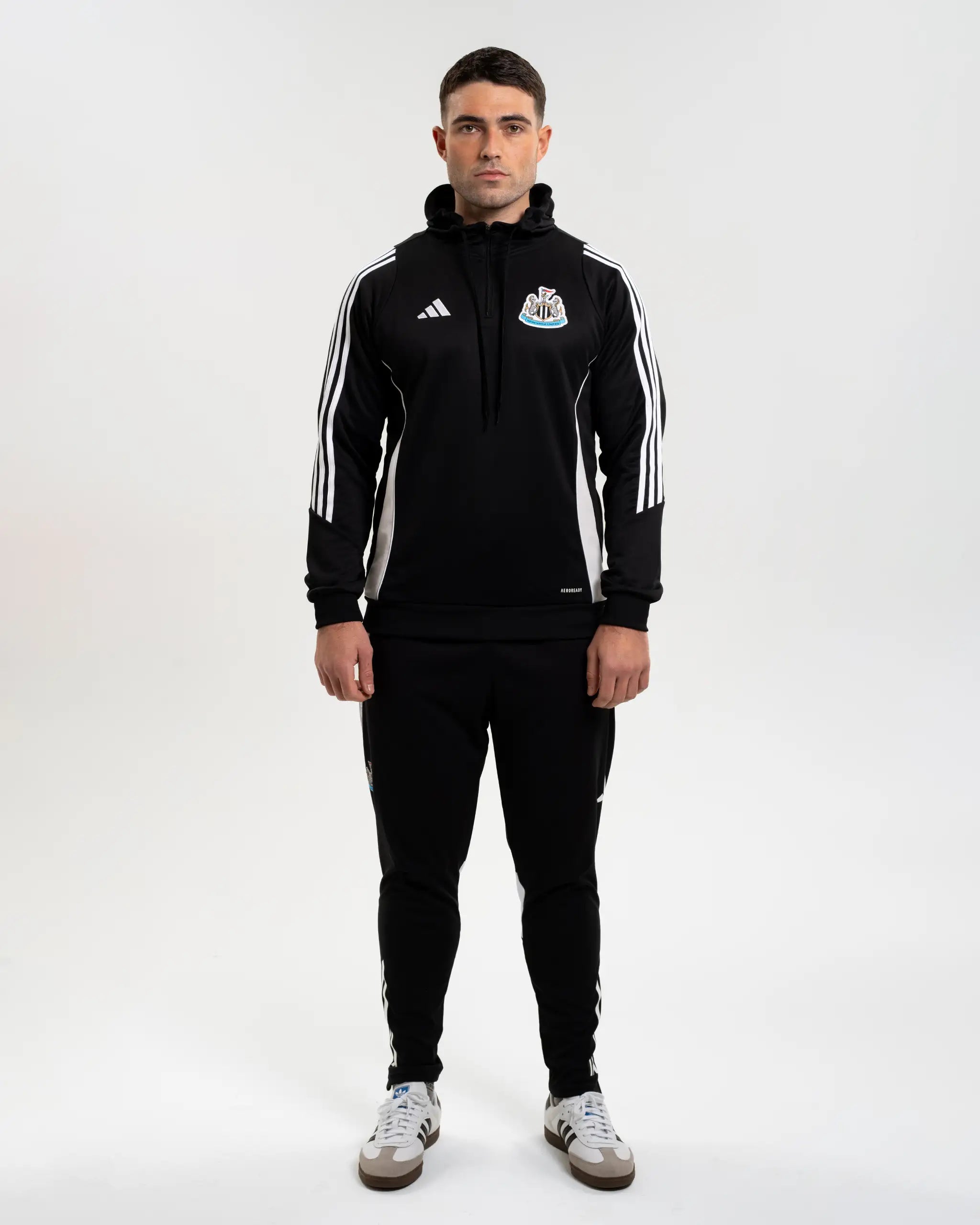 Newcastle United adidas 24/25 Black Training Hoodie