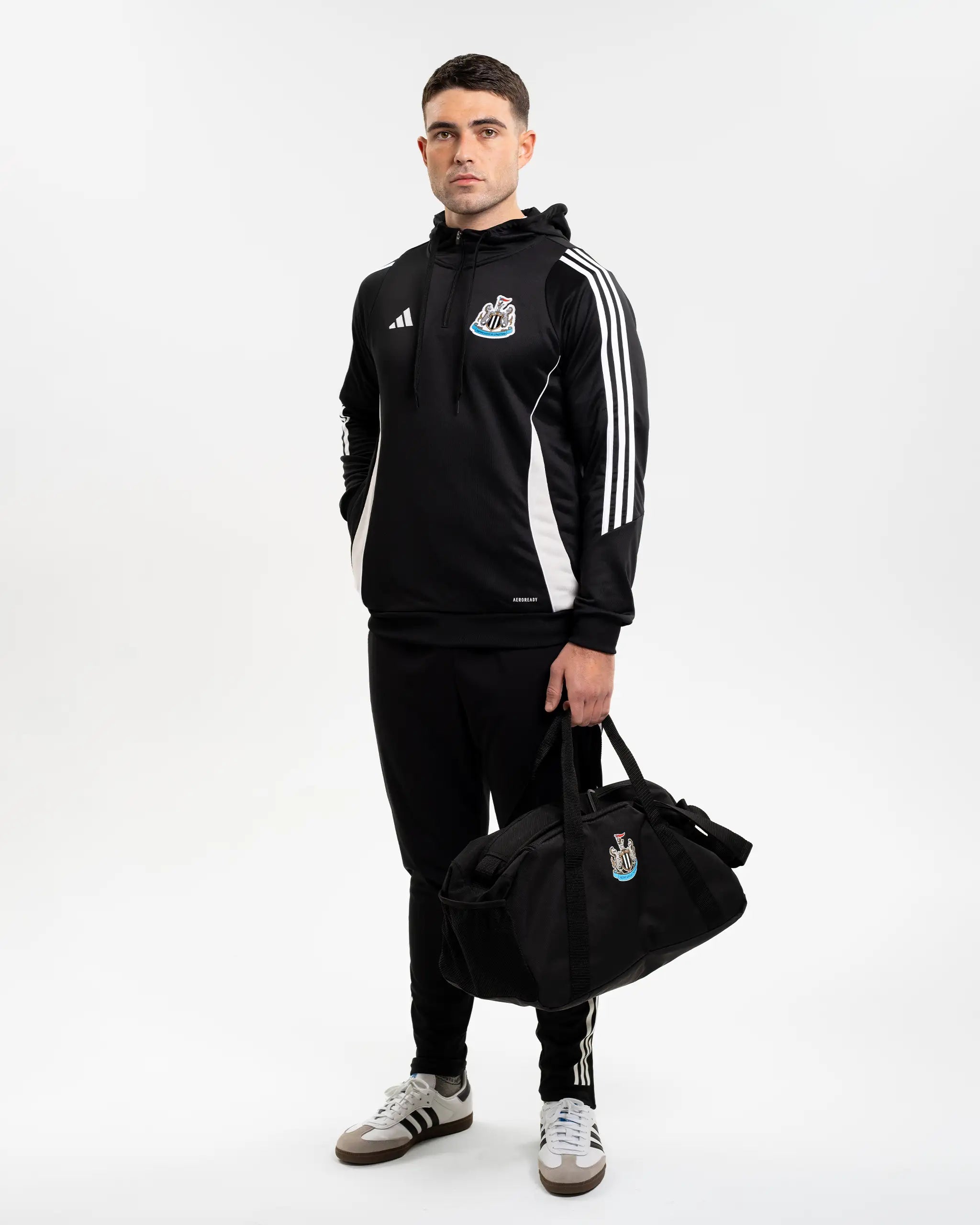 Newcastle United adidas 24/25 Black Training Hoodie