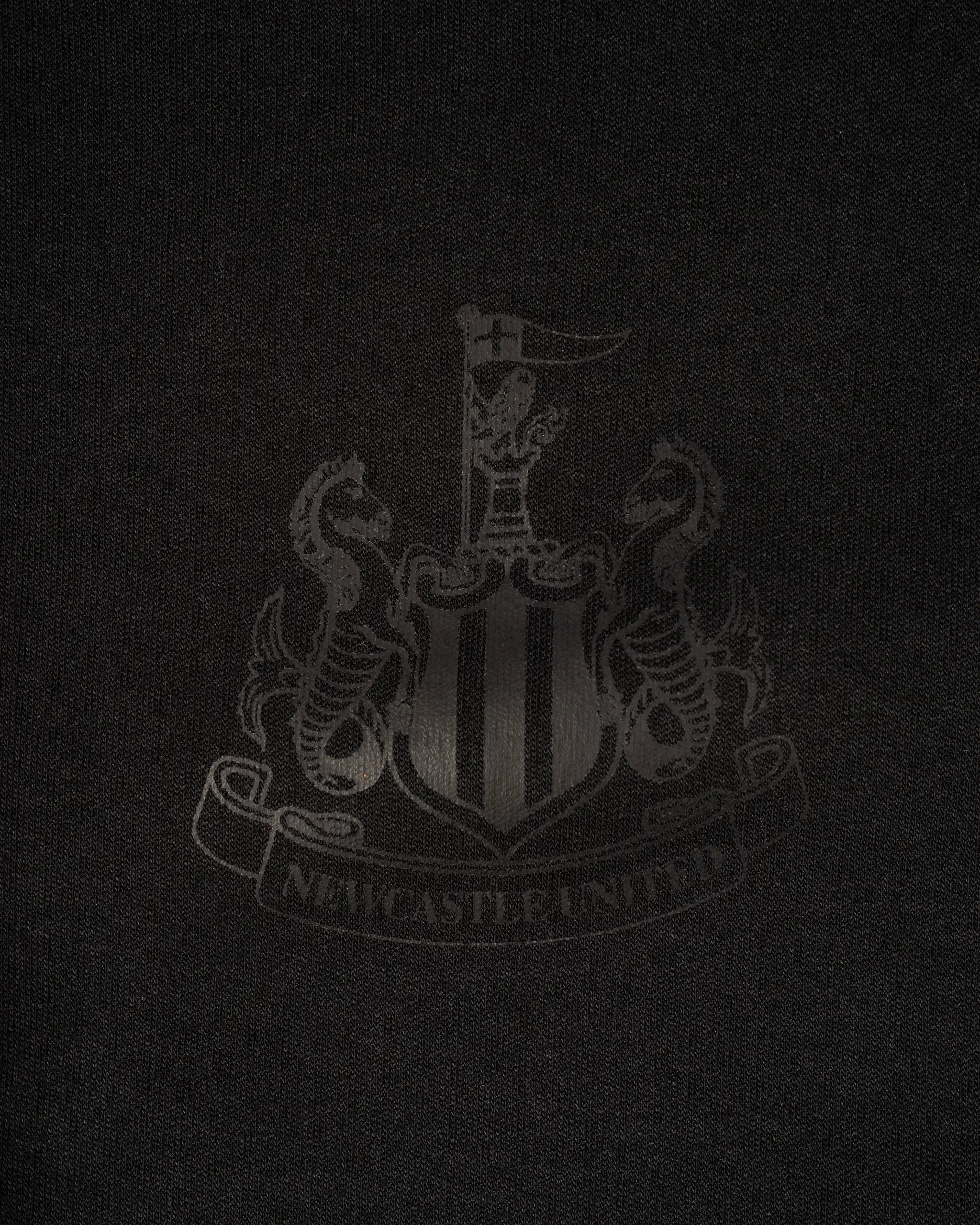 Newcastle United adidas Men's Z.N.E. Black Full Zip Hoodie