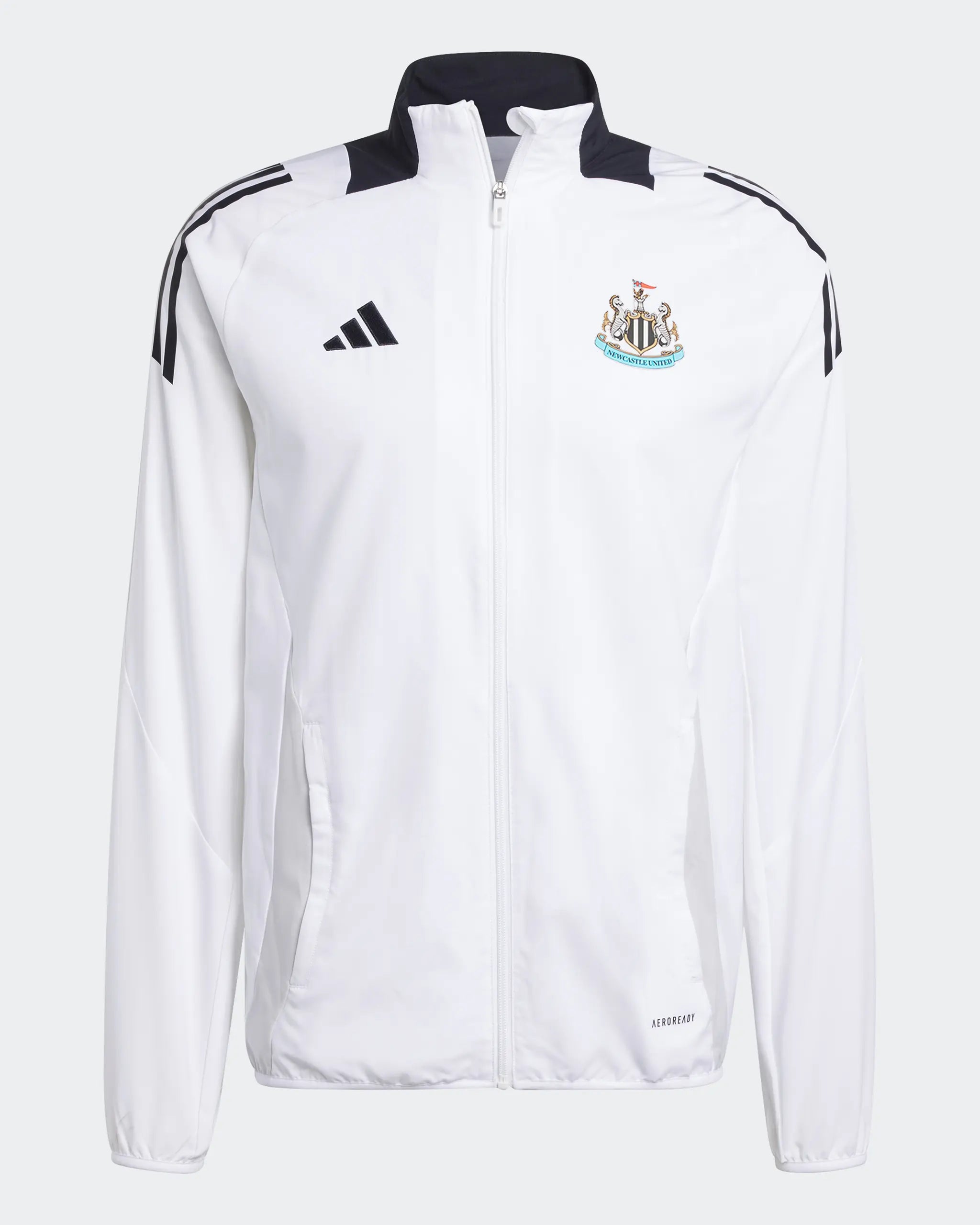 Newcastle United adidas Kids' Coach's Competition Presentation Jacket