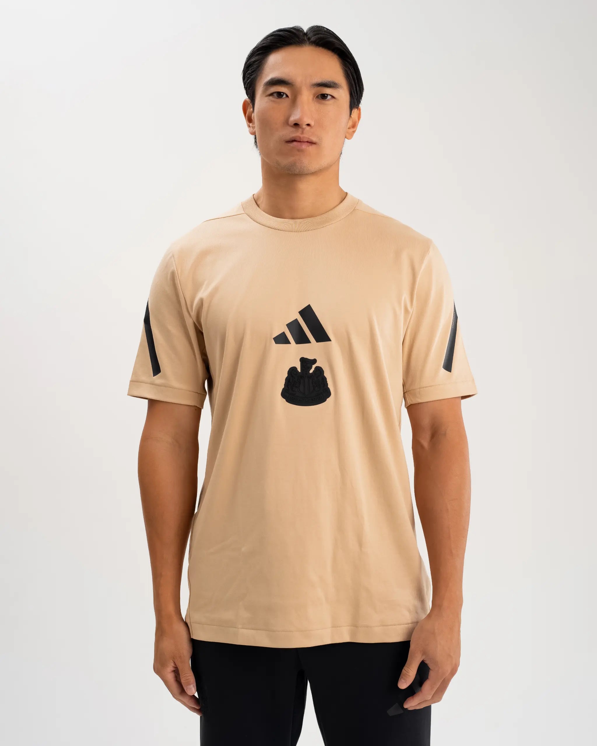 Newcastle United adidas Men's Z.N.E. Beige T-Shirt