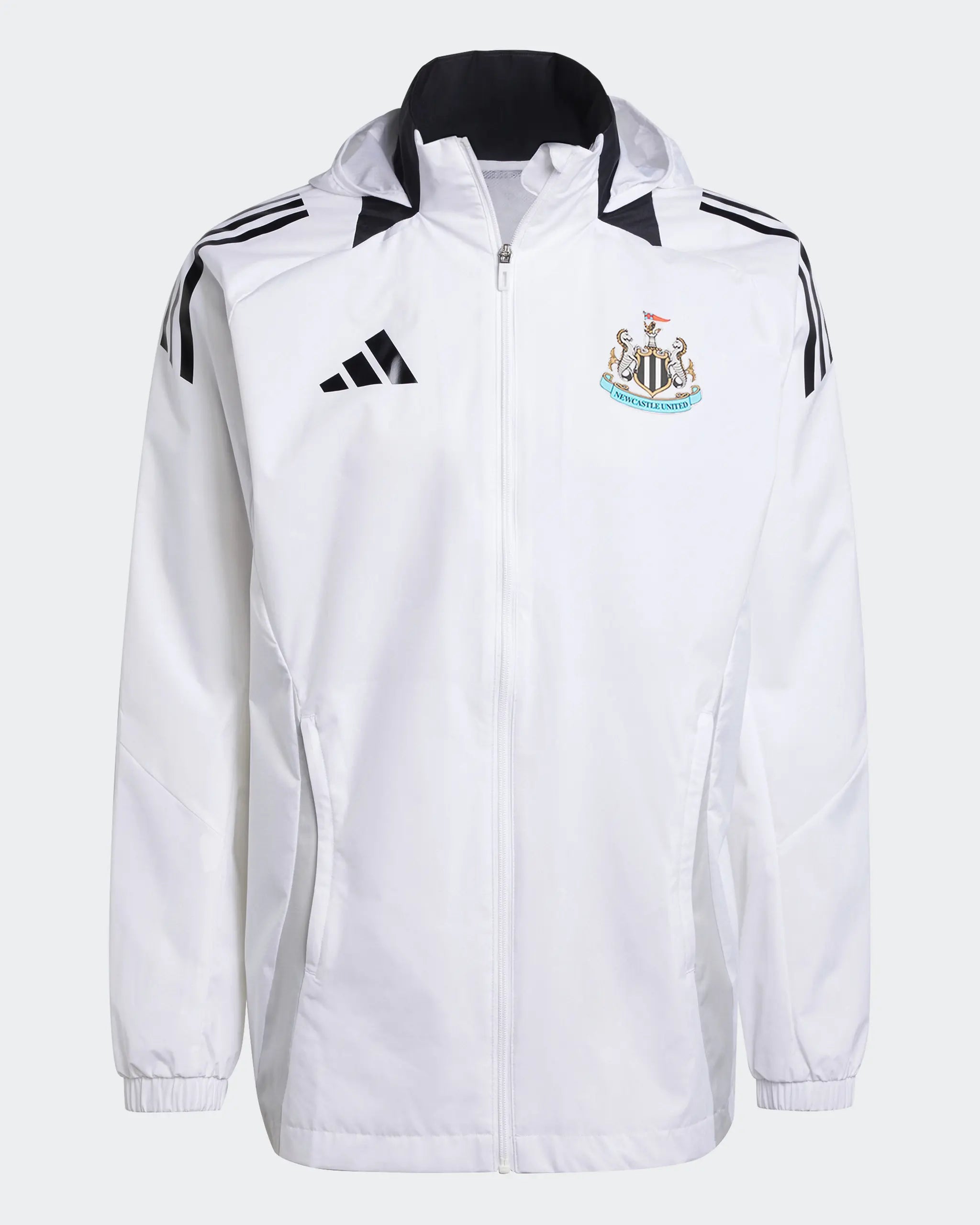 Newcastle United adidas Kids' Coach's Competition All Weather Jacket