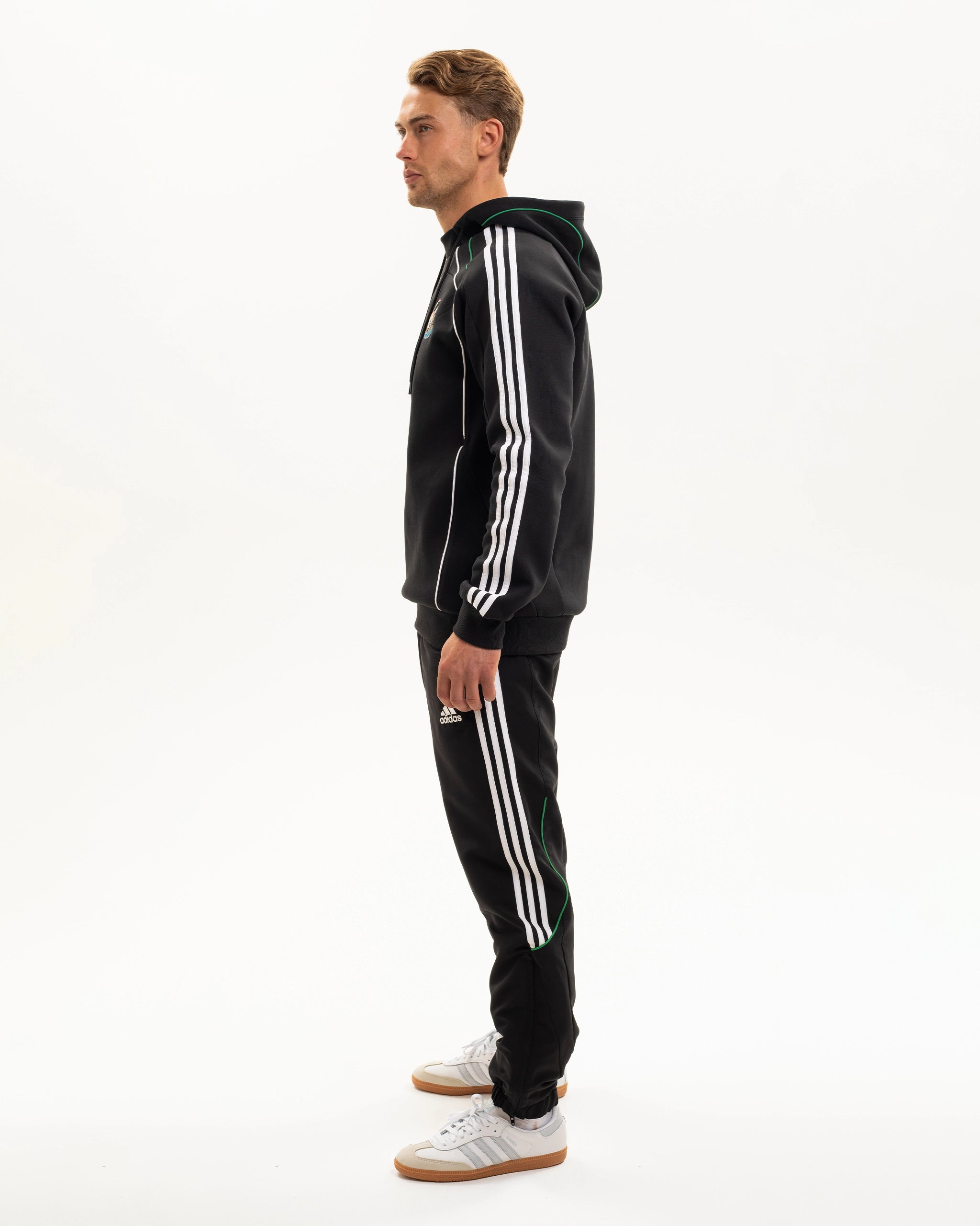 Newcastle United adidas Men's Urban Purist Black Track Pants