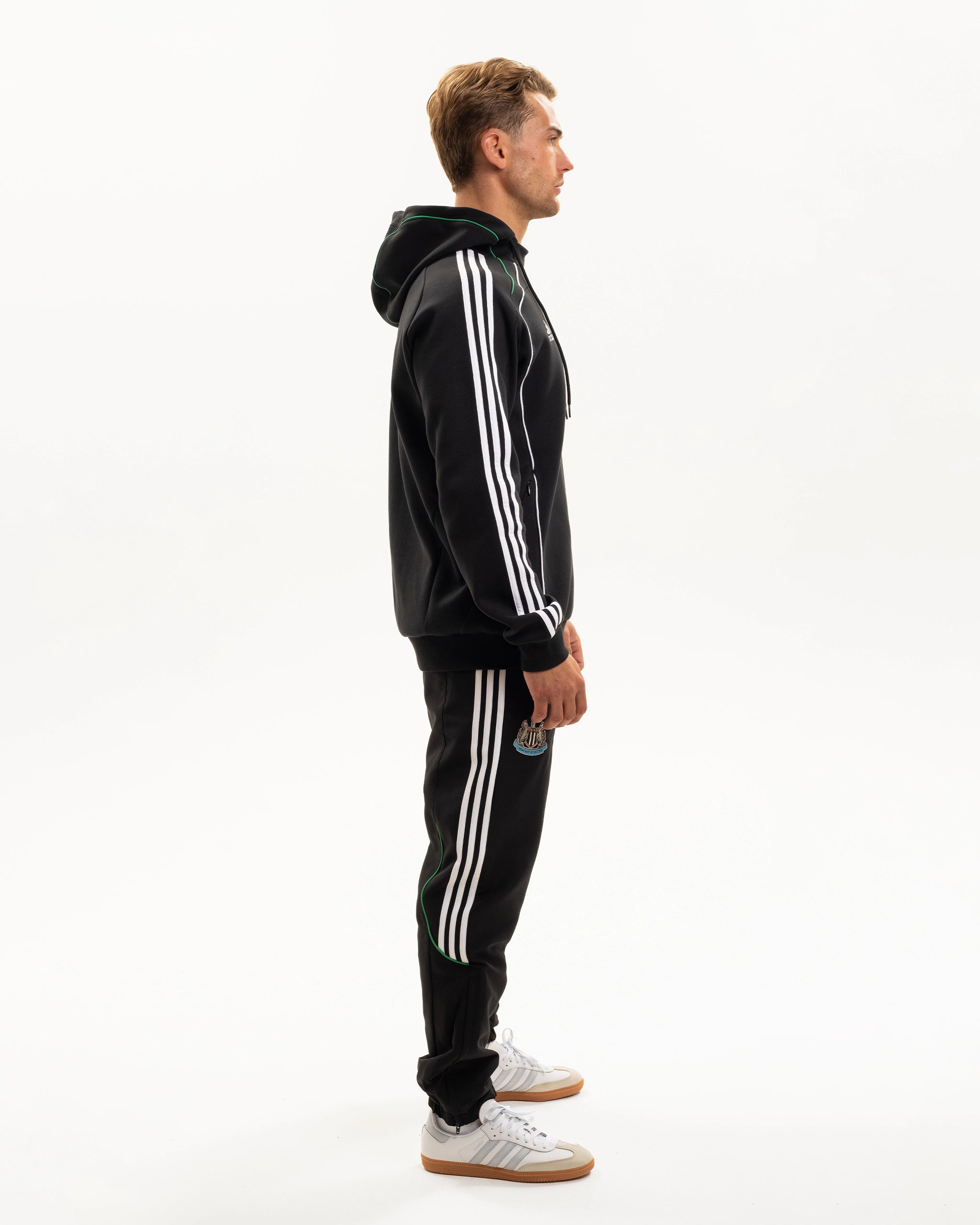 Newcastle United adidas Men's Urban Purist Black Track Pants