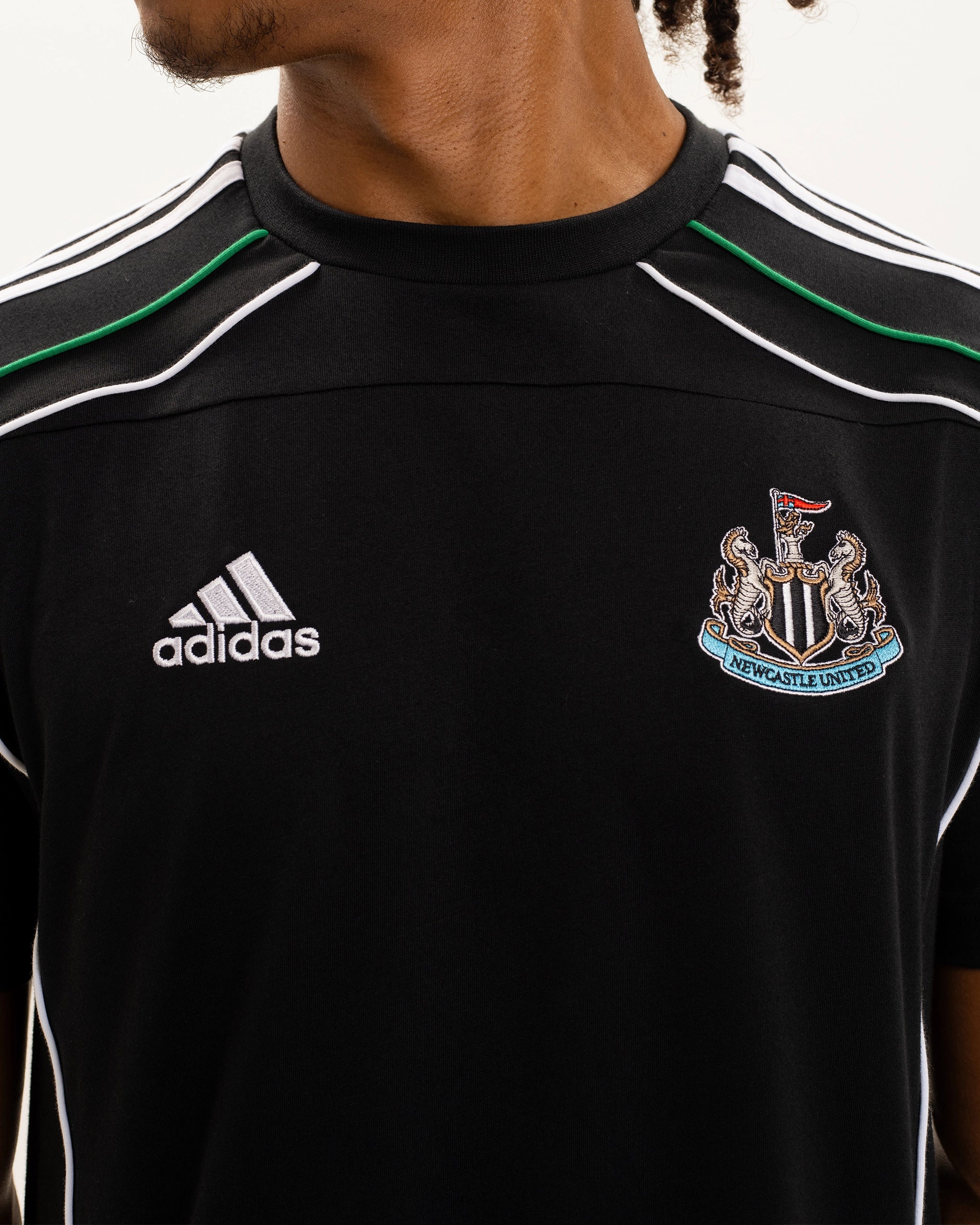Newcastle United adidas Men's Urban Purist Black T-Shirt