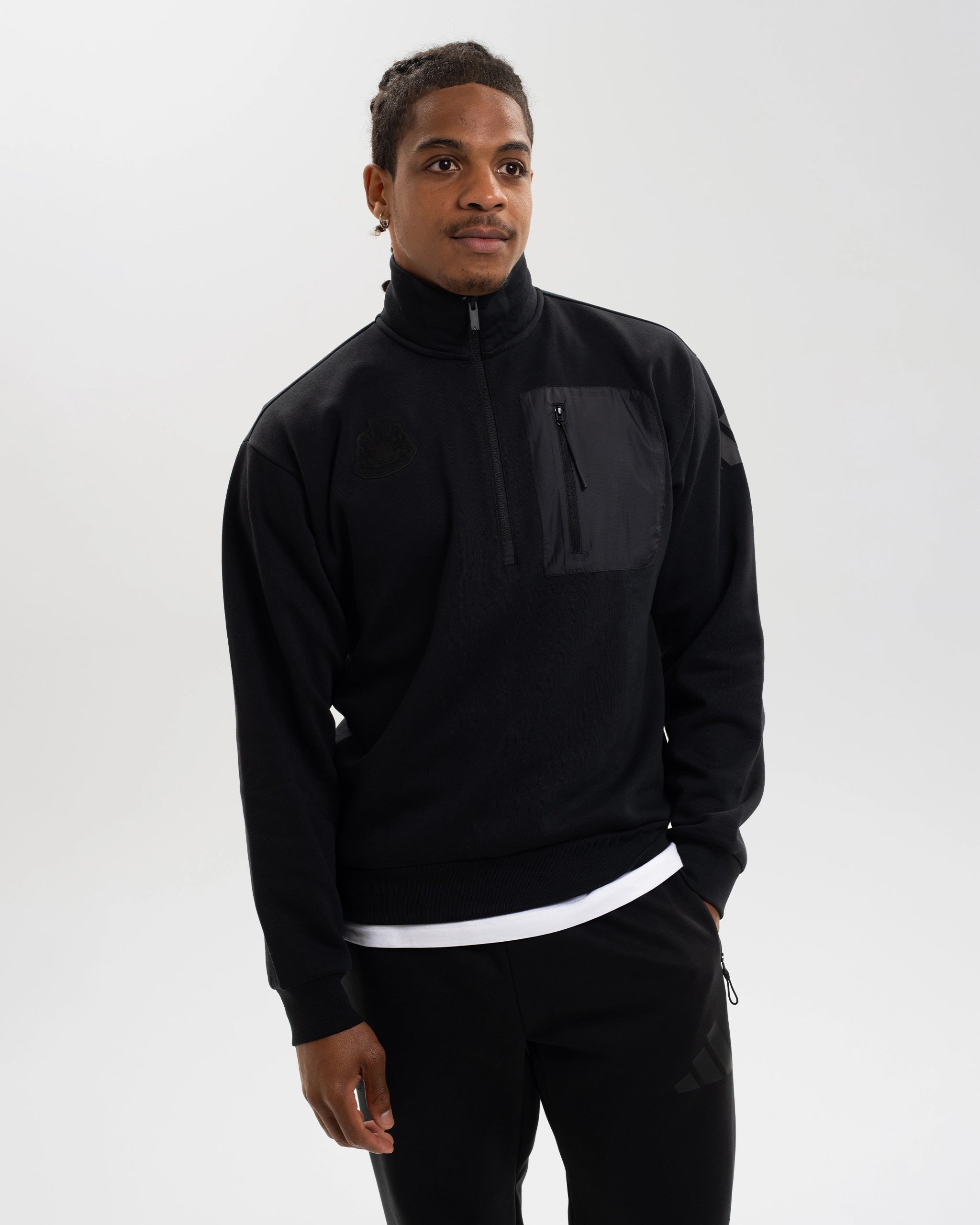 Newcastle United adidas Men's Black Sweatshirt