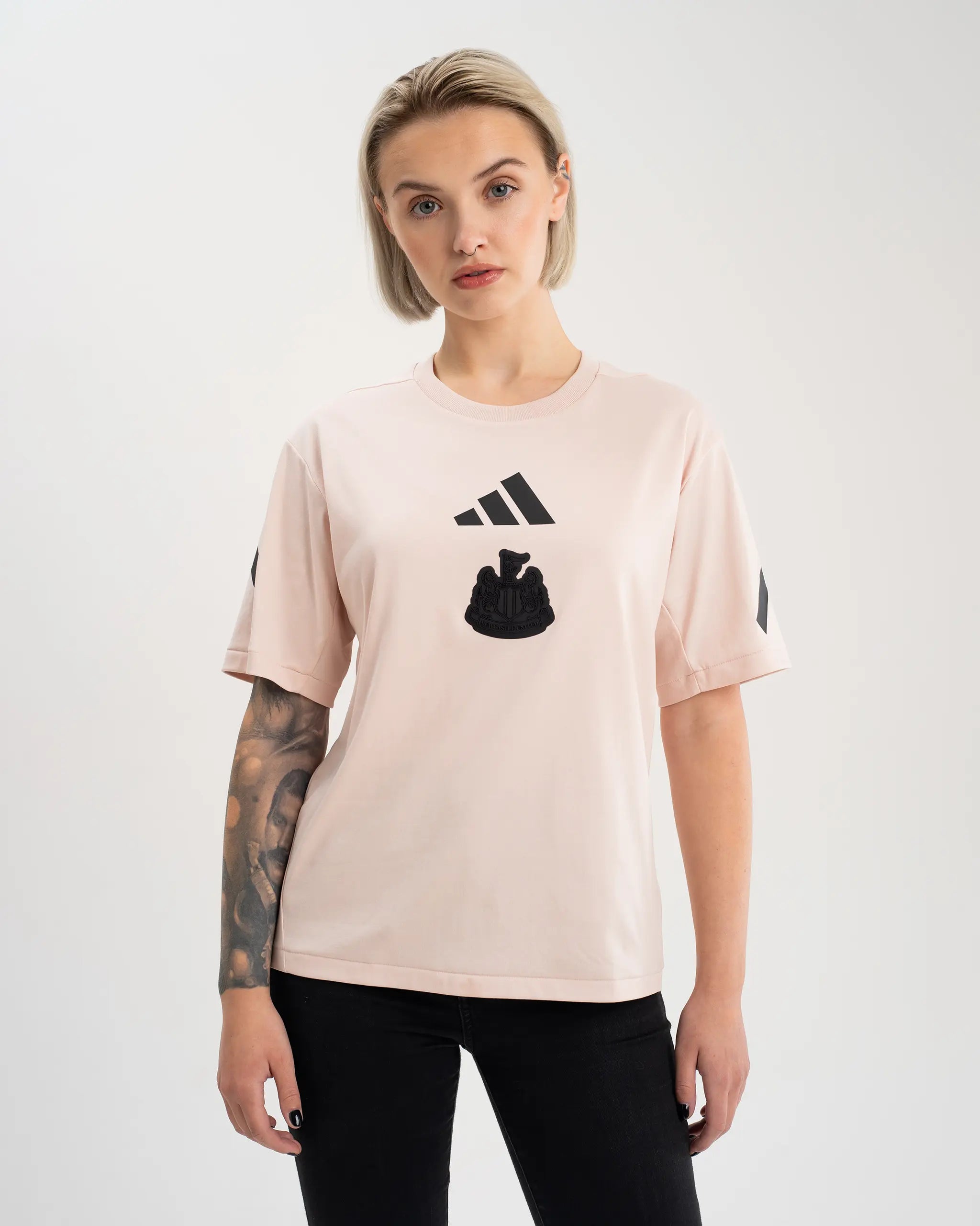 Newcastle United adidas Women's Z.N.E. Pink Tee