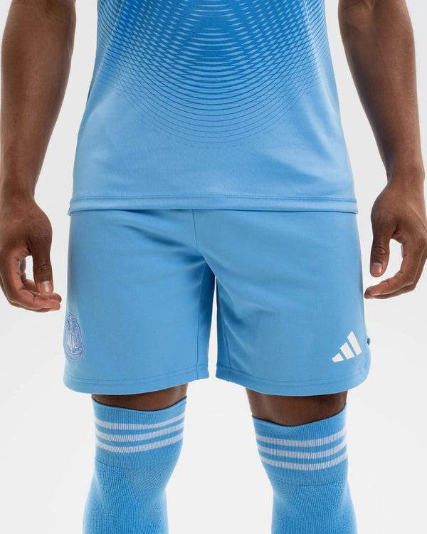 Newcastle United adidas 25/26 Blue Goalkeeper Shorts