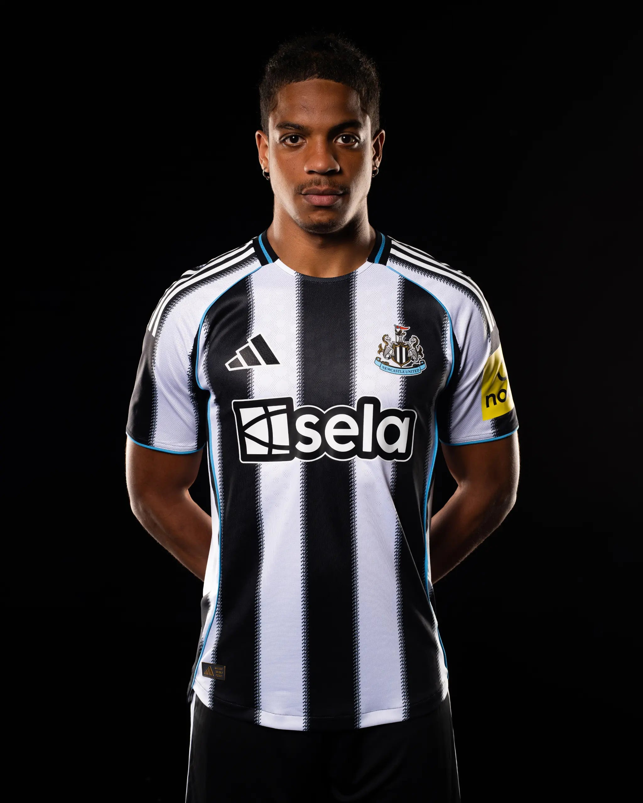 Newcastle United adidas Men's 25/26 Authentic Home Shirt