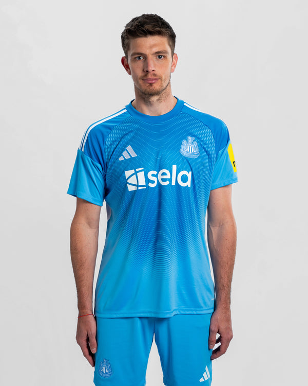 Newcastle United adidas Men's 25/26 Blue Goalkeeper Shirt