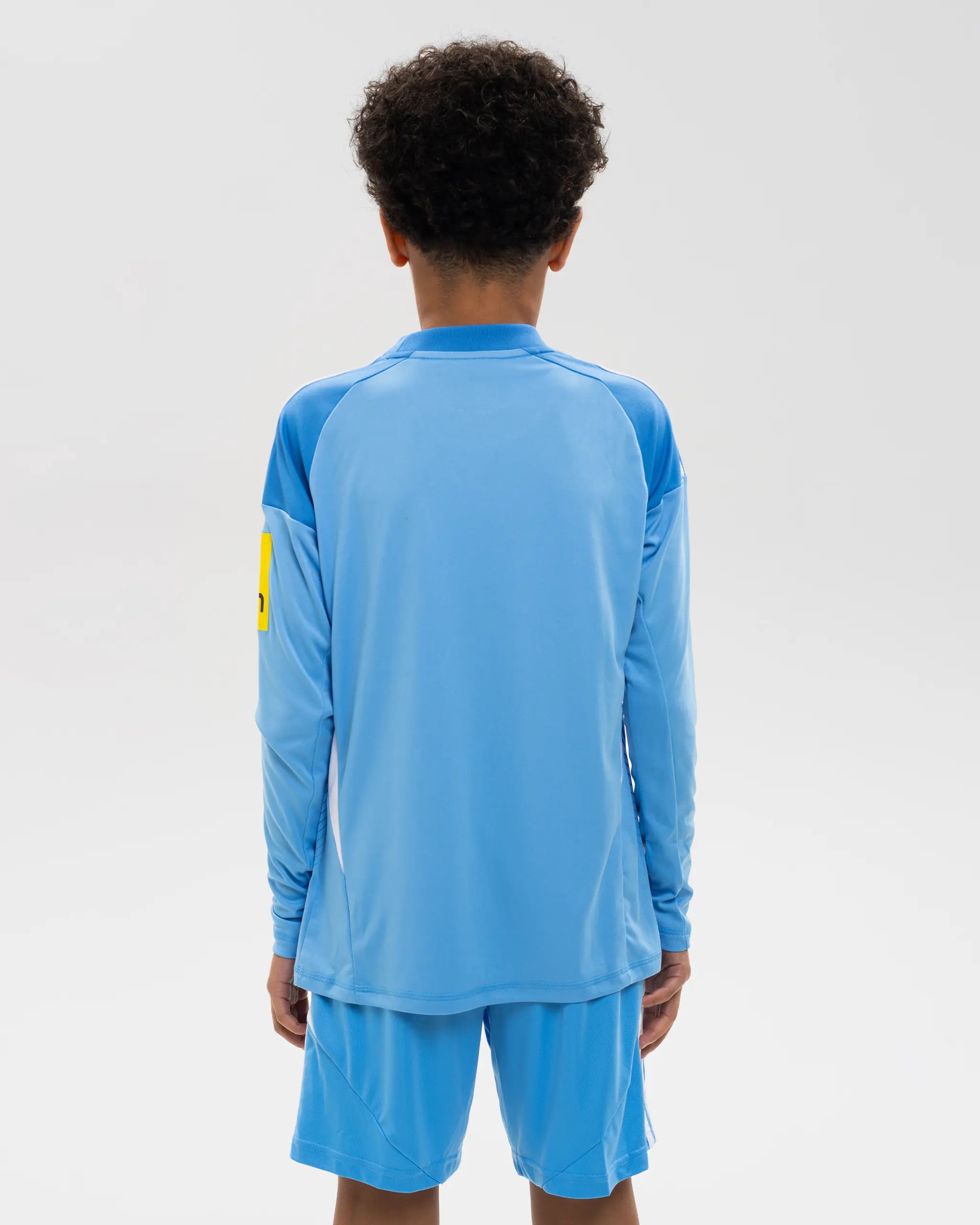 Newcastle United adidas Kids' 25/26 Blue Long Sleeve Goalkeeper Shirt