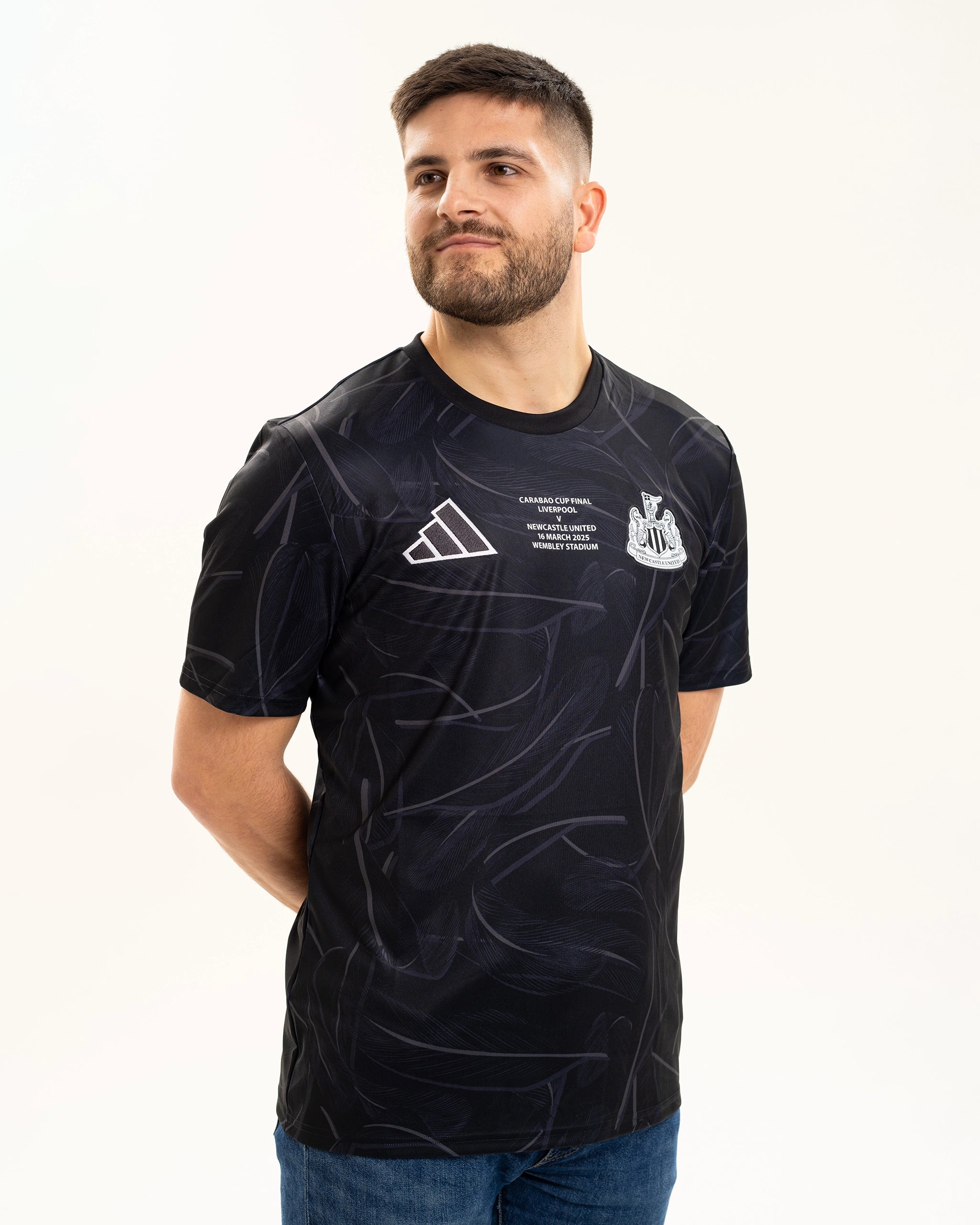 Newcastle United adidas Carabao Cup Final 2025 Special Edition Pre-Match Shirt