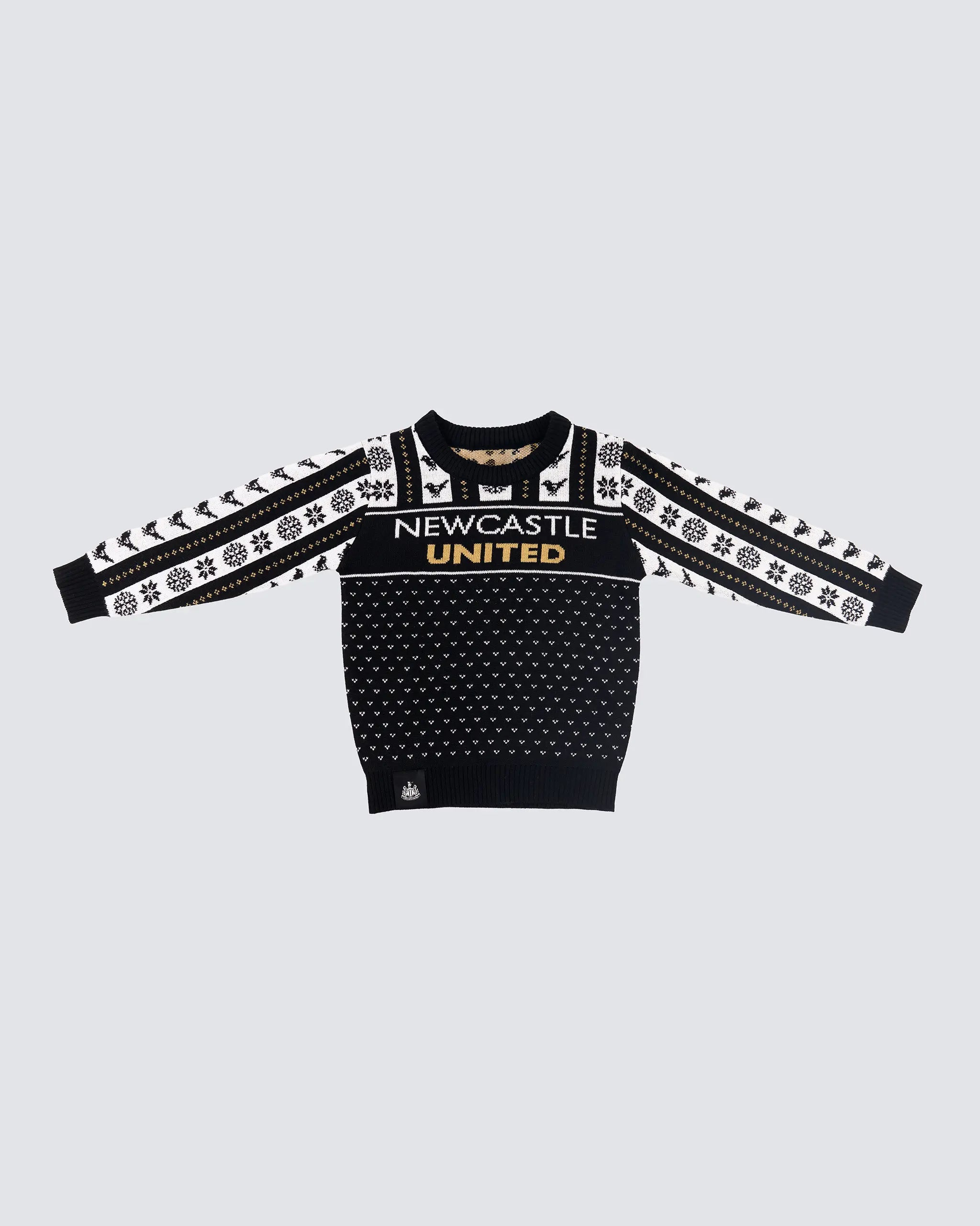 Newcastle United Jingle Aal Howay Kids Christmas Jumper