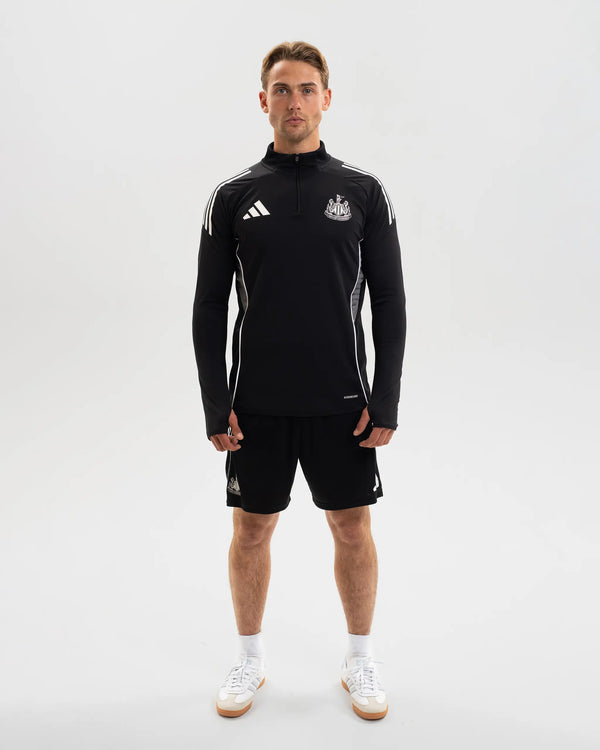 Newcastle United adidas 25/26 Coach's Black Edition 1/4 Zip Training Top