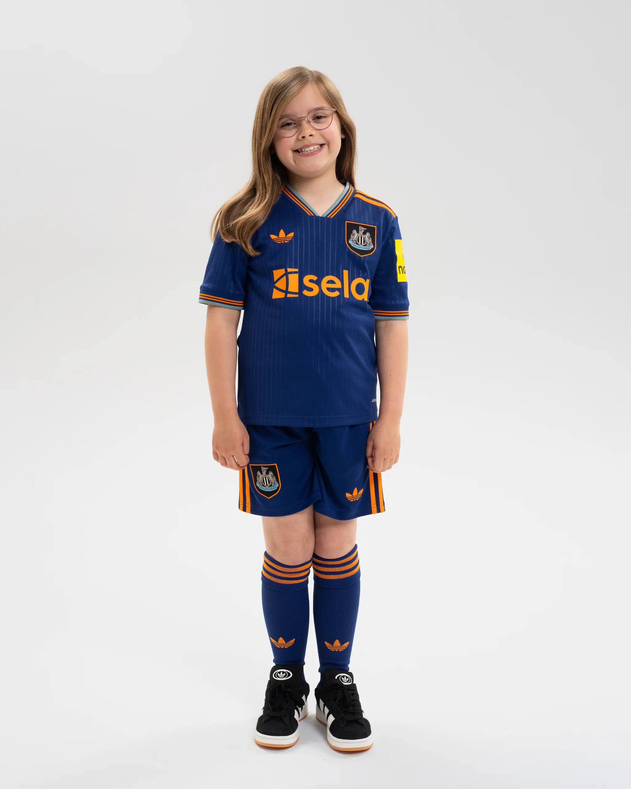 Newcastle United adidas Kids' 25/26 Third Shirt