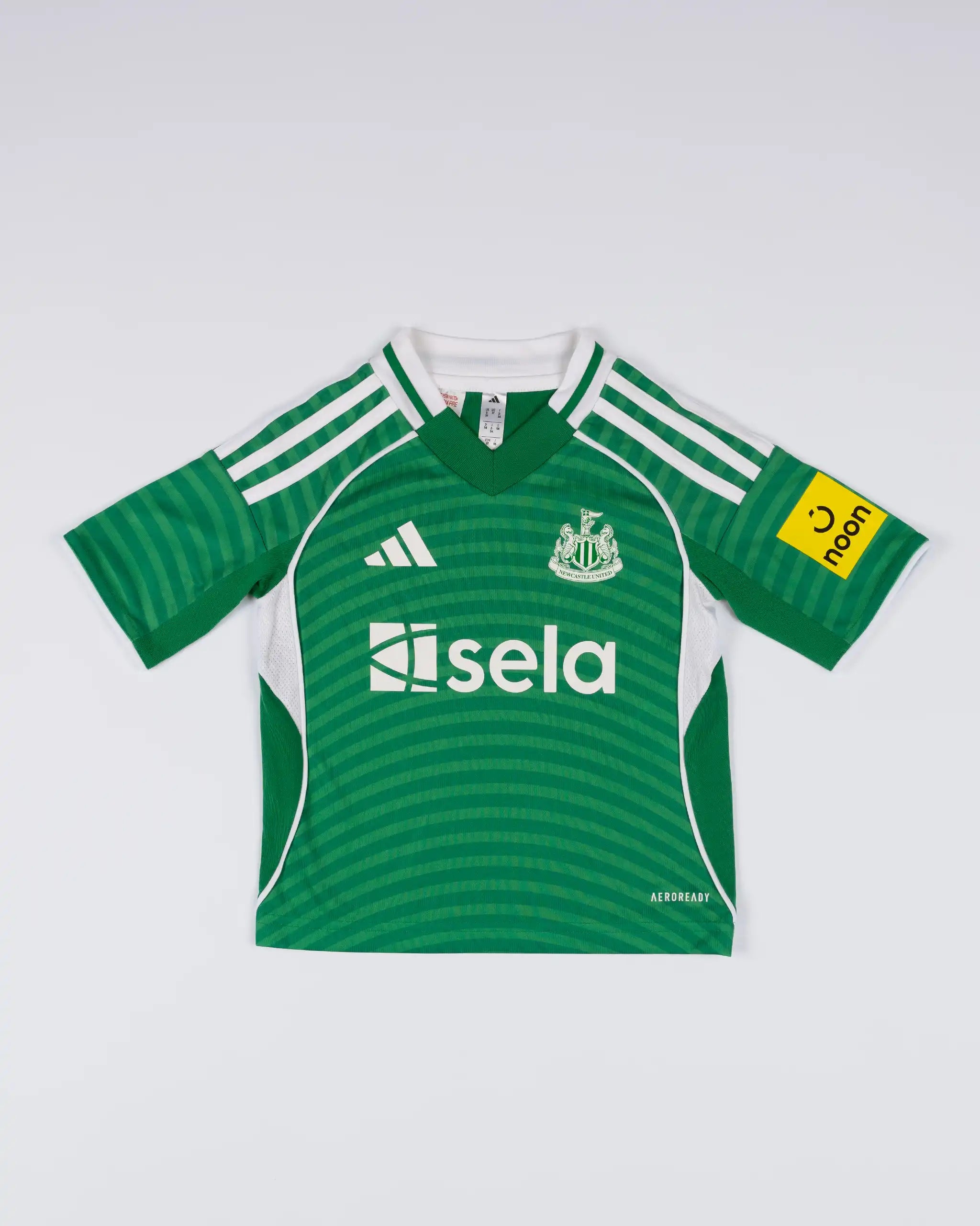Newcastle United adidas 25/26 Away Mini Kit