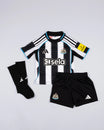 Newcastle United adidas 25/26 Home Mini Kit