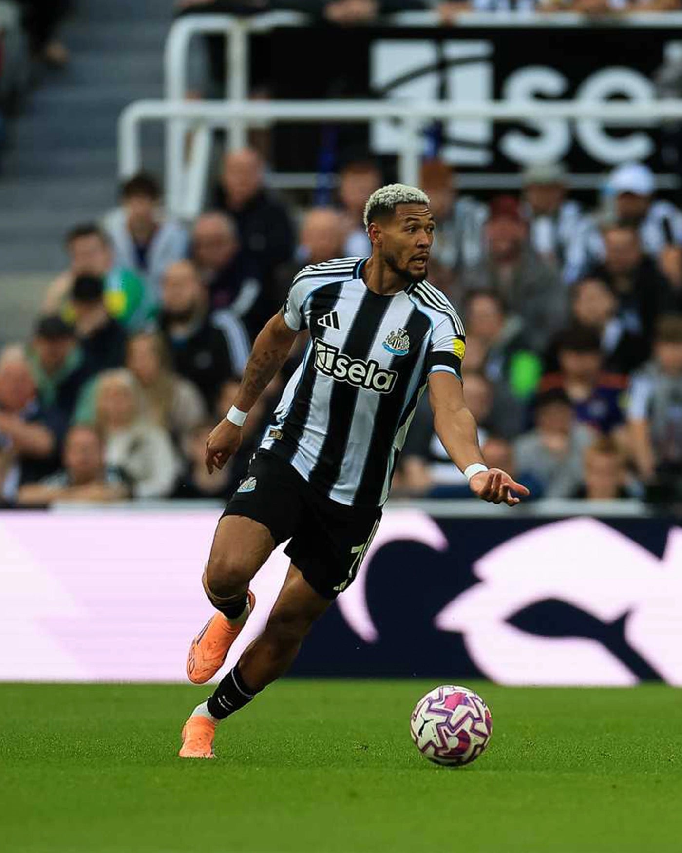 Newcastle United JOELINTON 25/26 Match Worn Signed Shirt - Arsenal (H)