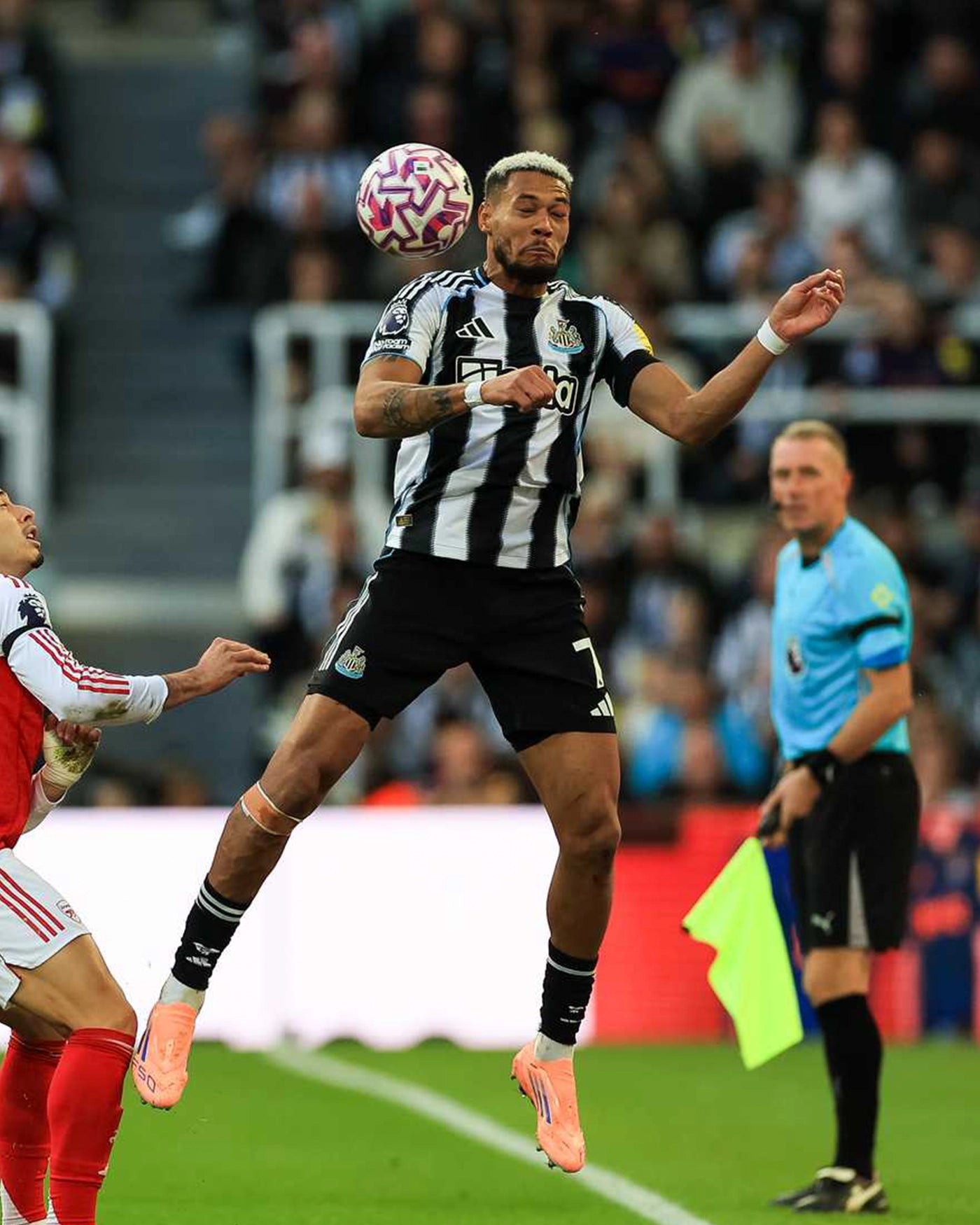 Newcastle United JOELINTON 25/26 Match Worn Signed Shirt - Arsenal (H)