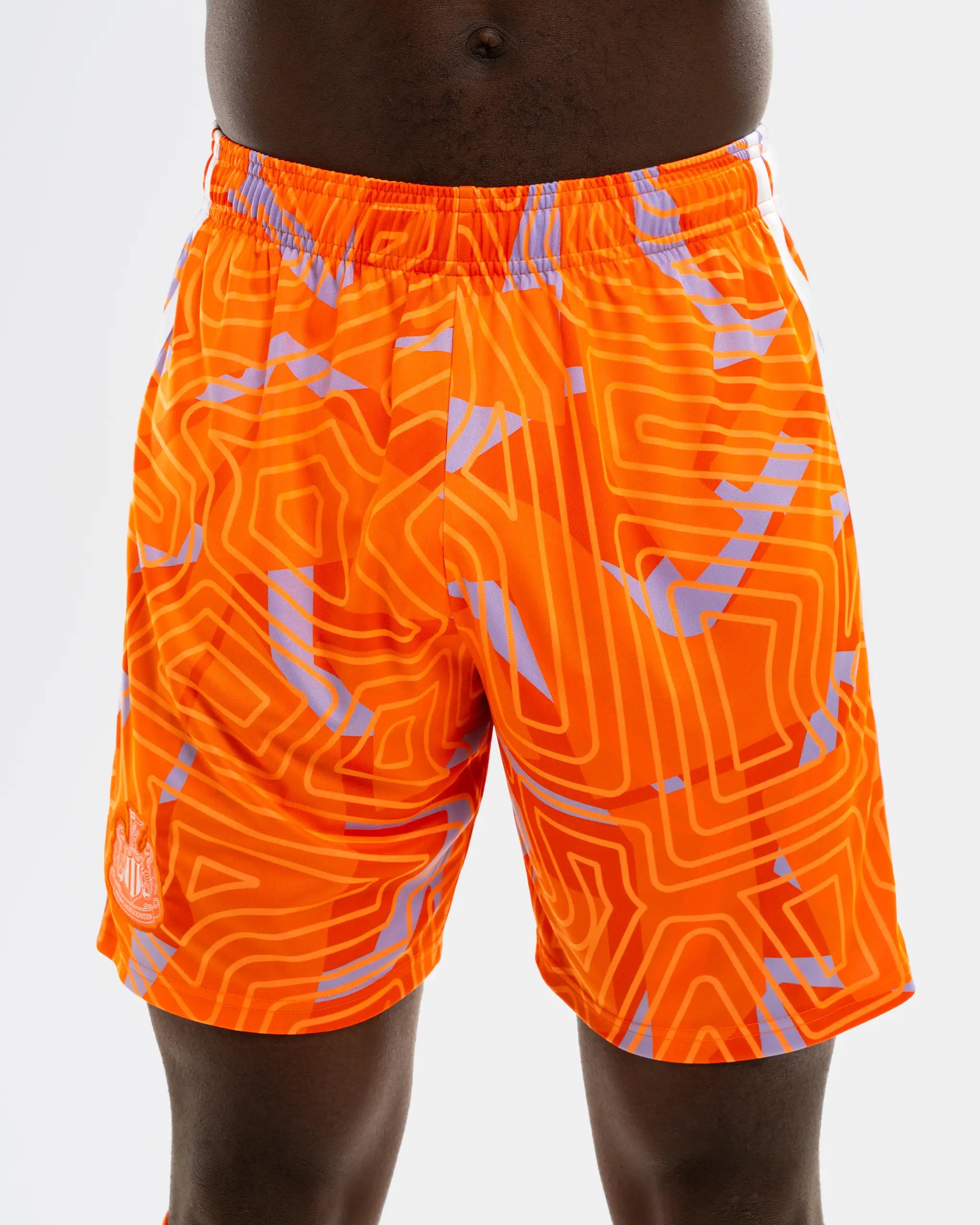 Newcastle United adidas 26/27 Orange Goalkeeper Shorts