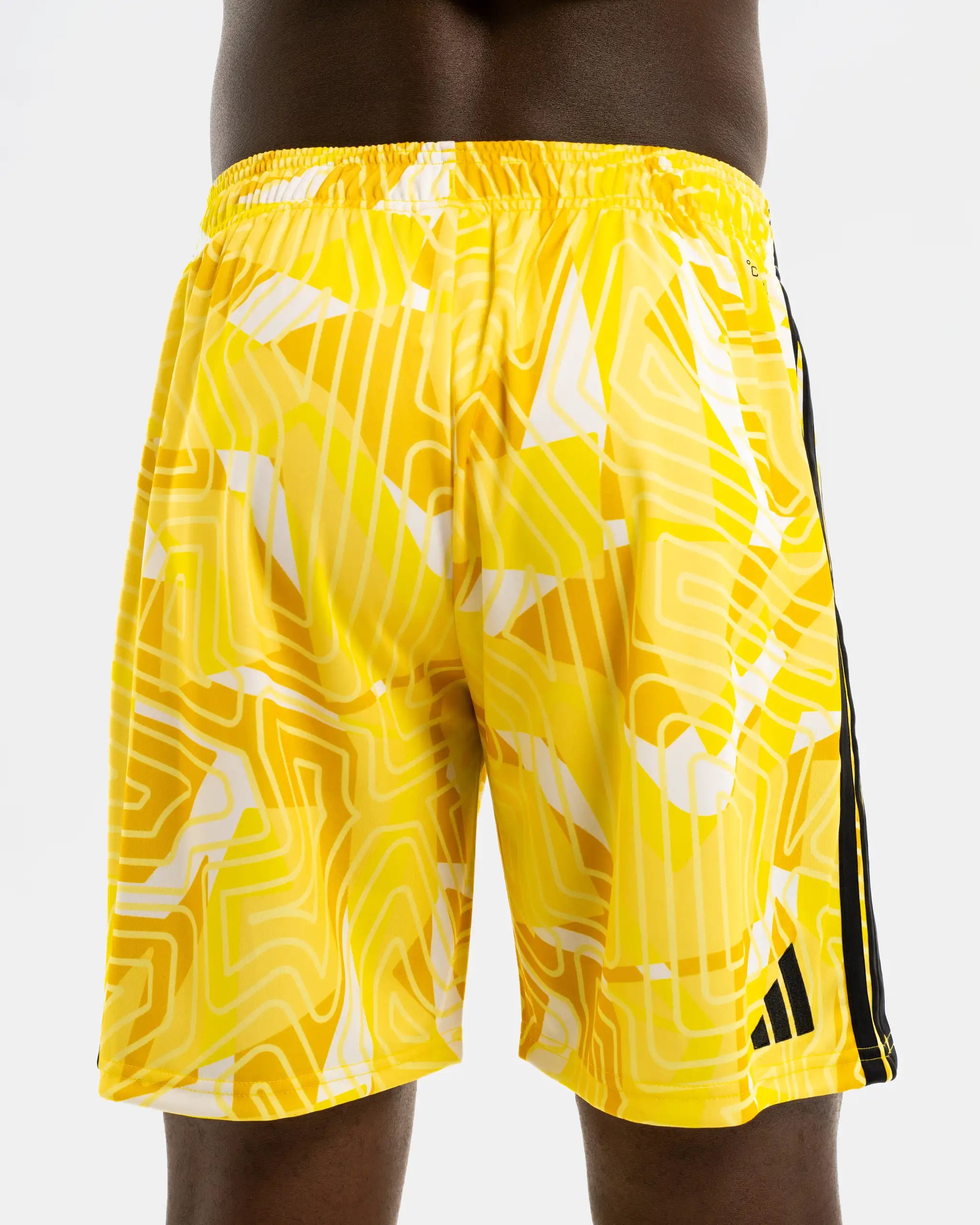 Newcastle United adidas 26/27 Yellow Goalkeeper Shorts